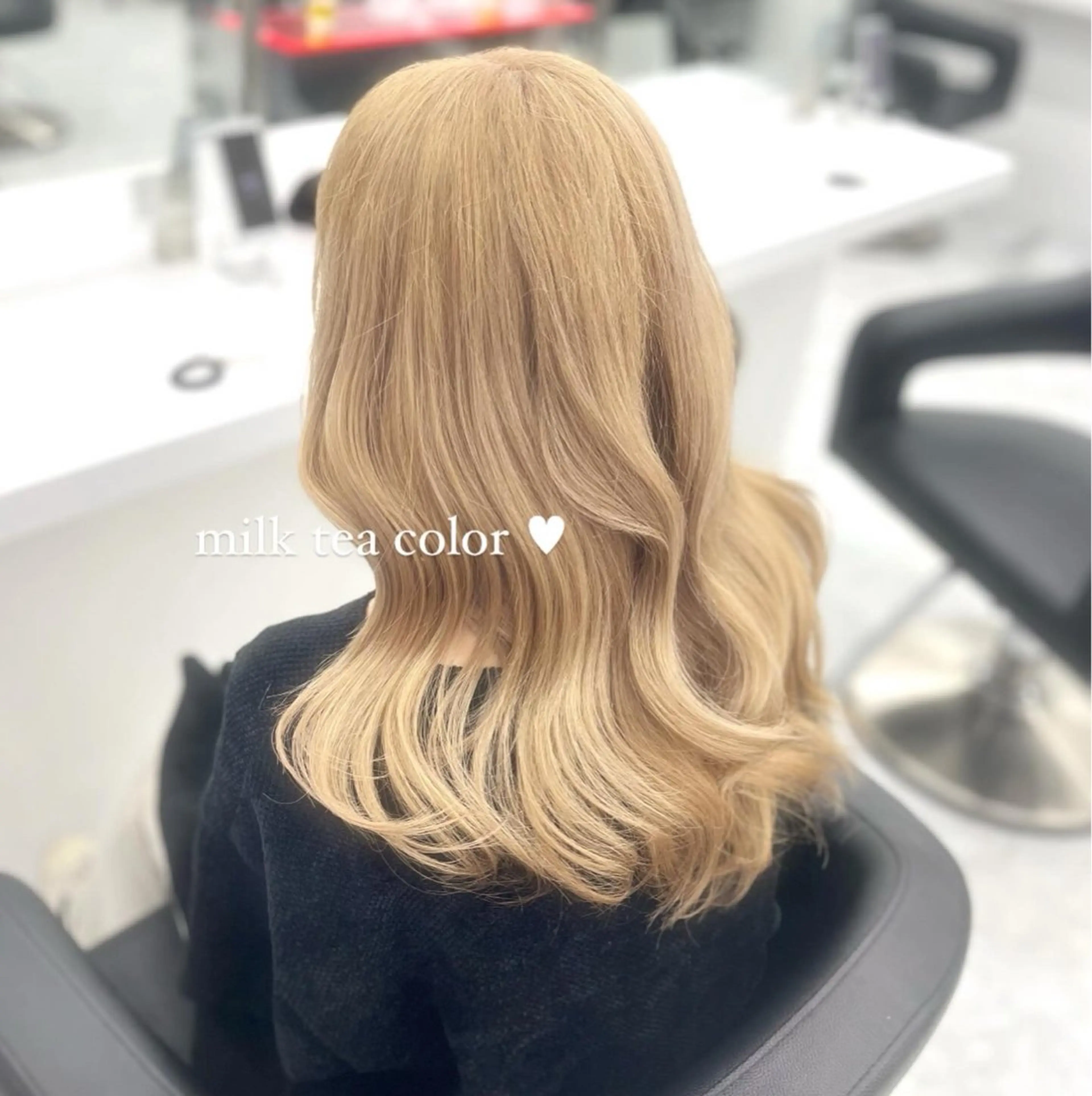 ロング カラー パーマ ヘアアレンジ ♥️韓国ヘア レイヤー♥️ゆりのヘアスタイル