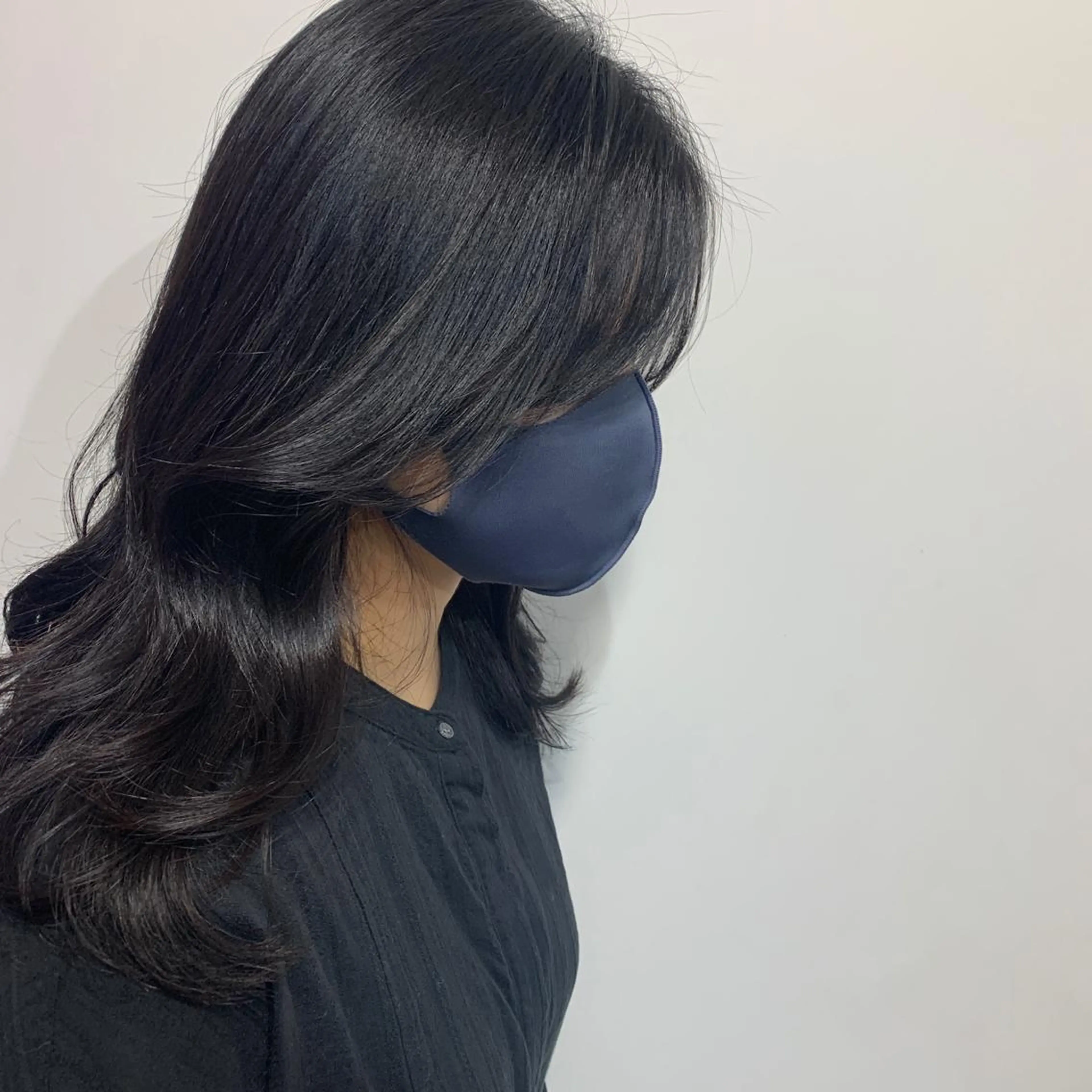 セミロング カラー 韓国風ヘア レイヤーカット カット ヘッドスパ HARUKA韓国ヘア /Luana梅田のヘアスタイル