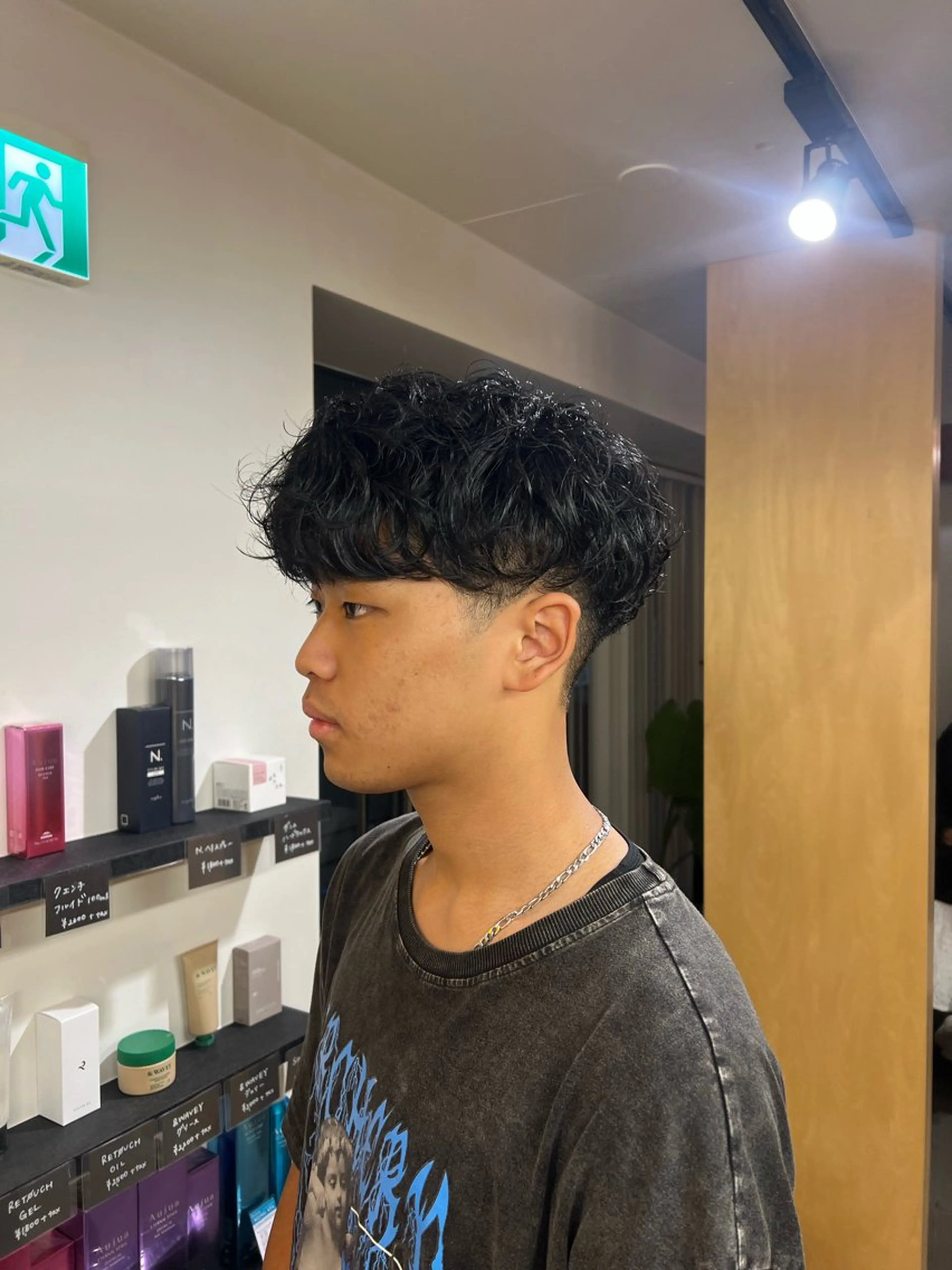 パーマ メンズ fifth神宮前 HIN★T★のヘアスタイル