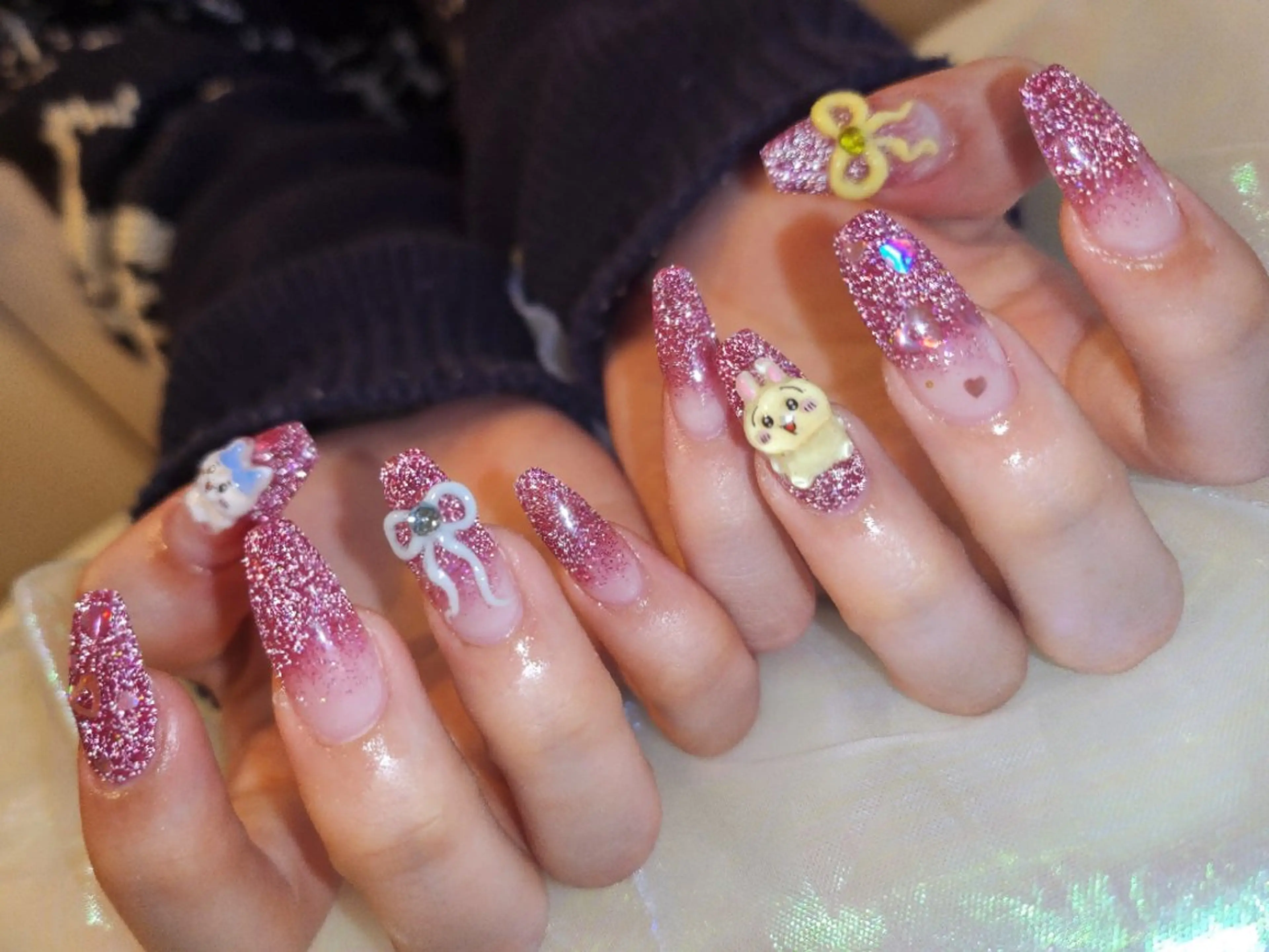 ネイル ハンドネイル 💜bora .のネイルデザイン