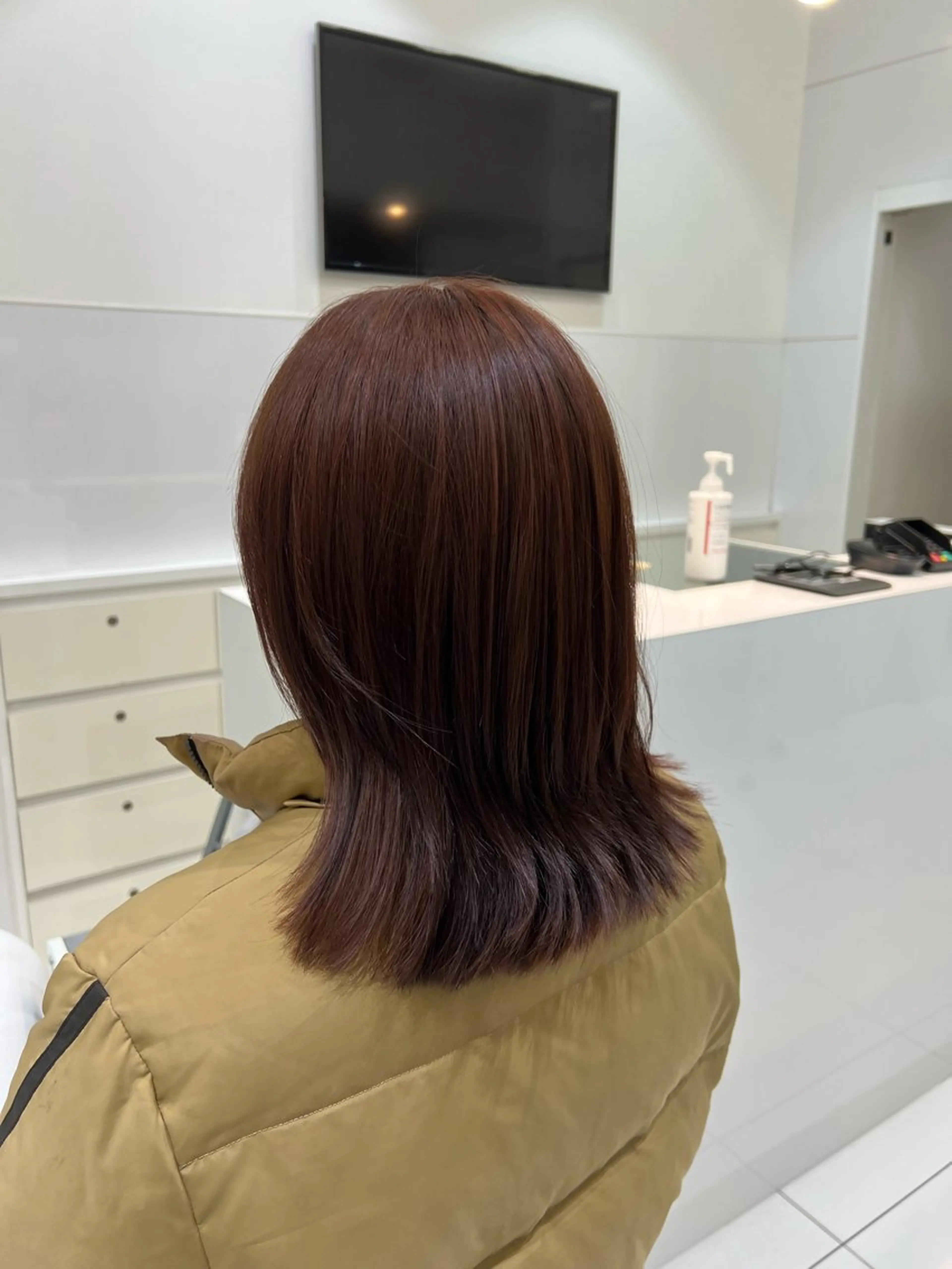 ミディアム ハッタ ミクのヘアスタイル