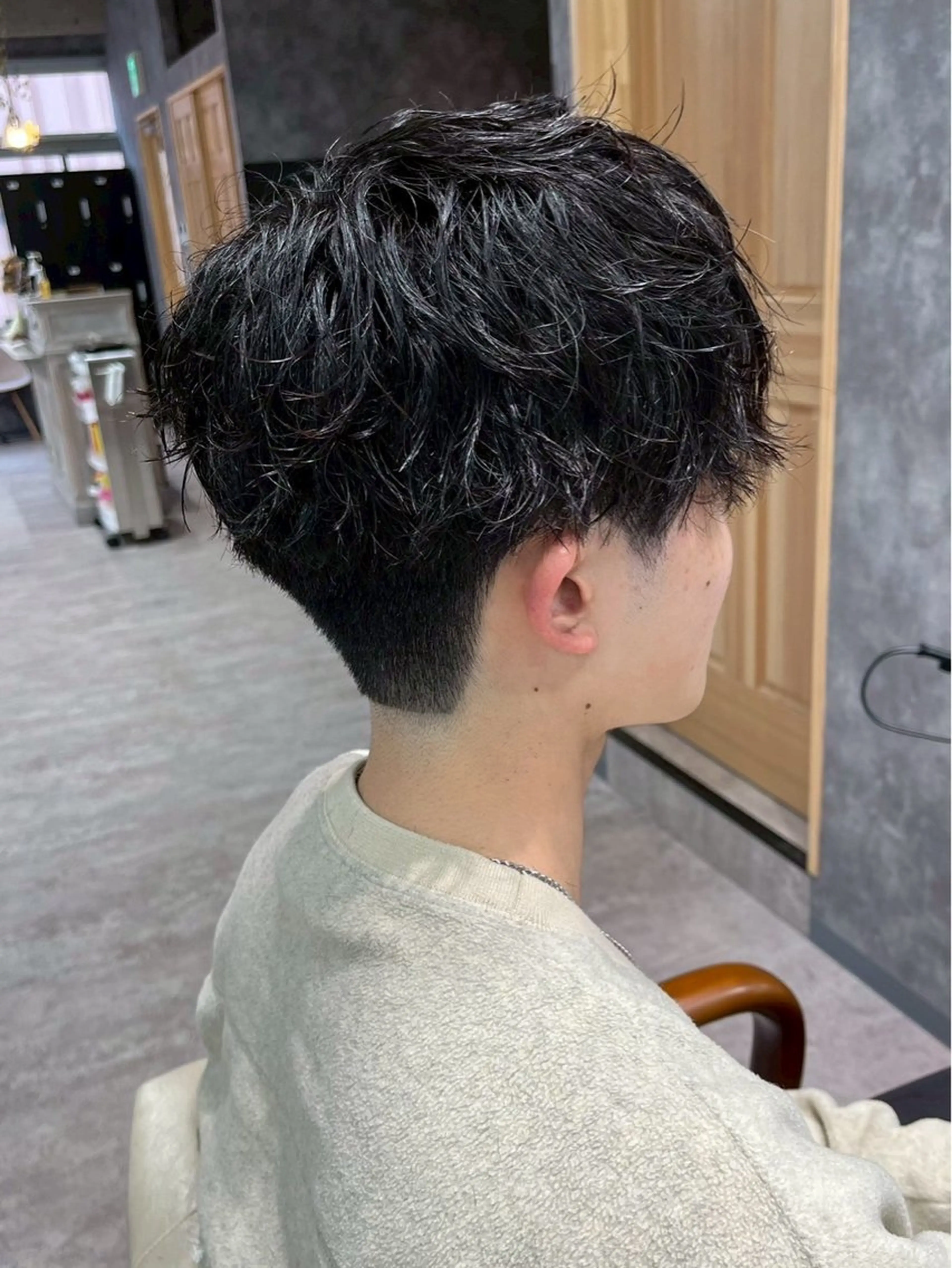 カラー パーマ メンズ カット パーマ Ren /メンズ/緩めパーマのヘアスタイル