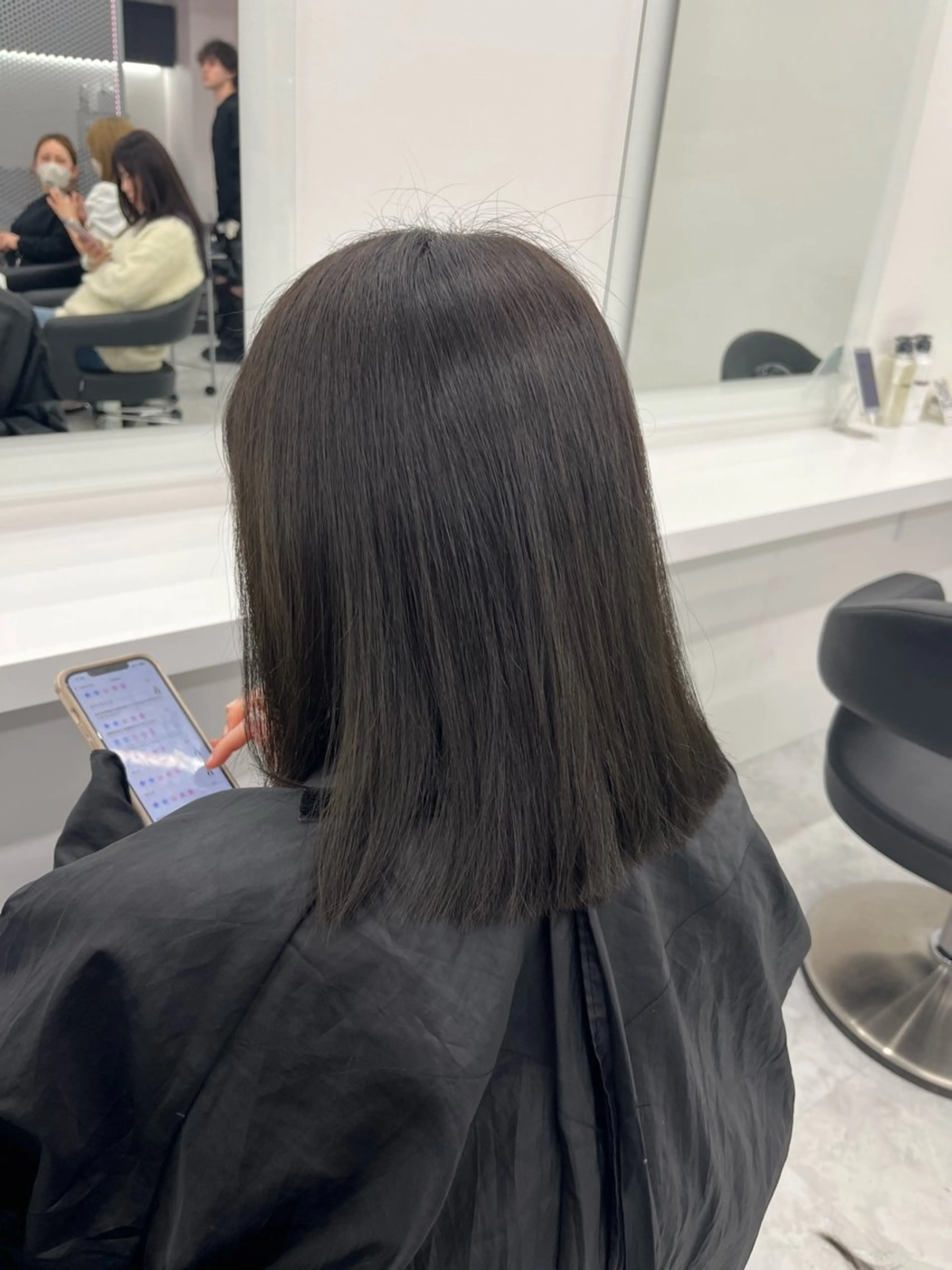 ショート カラー グレージュ オリーブグレージュ オリーブグレー 💖トレンド夏 カラー💖FUTAのヘアスタイル
