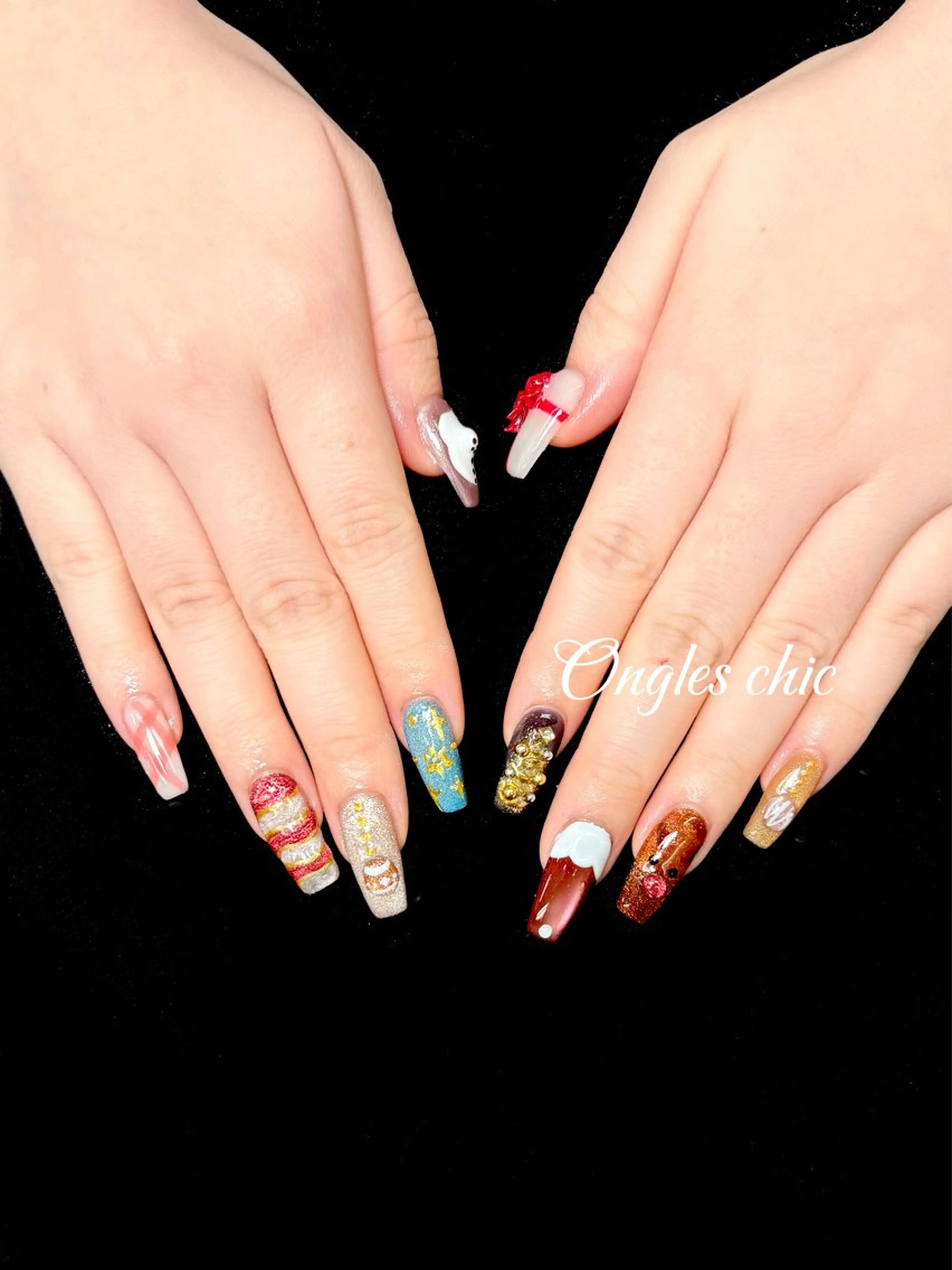 ネイル ハンドネイル ongles chic24時間営業のネイルデザイン