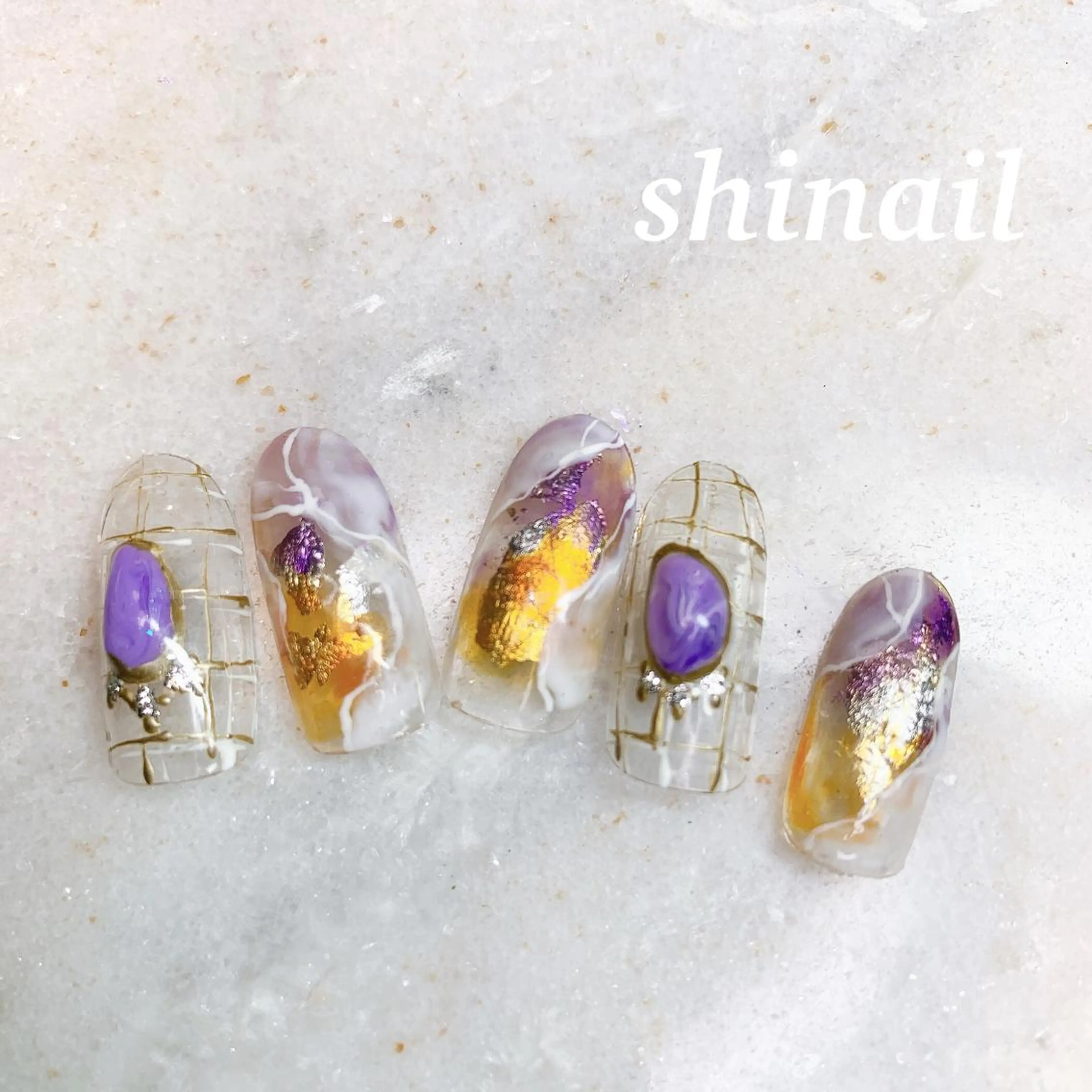 ネイル ジェルネイル ハードジェル スカルプネイル shi nail所属・KLEE NAIL クレーネイルのネイルデザイン