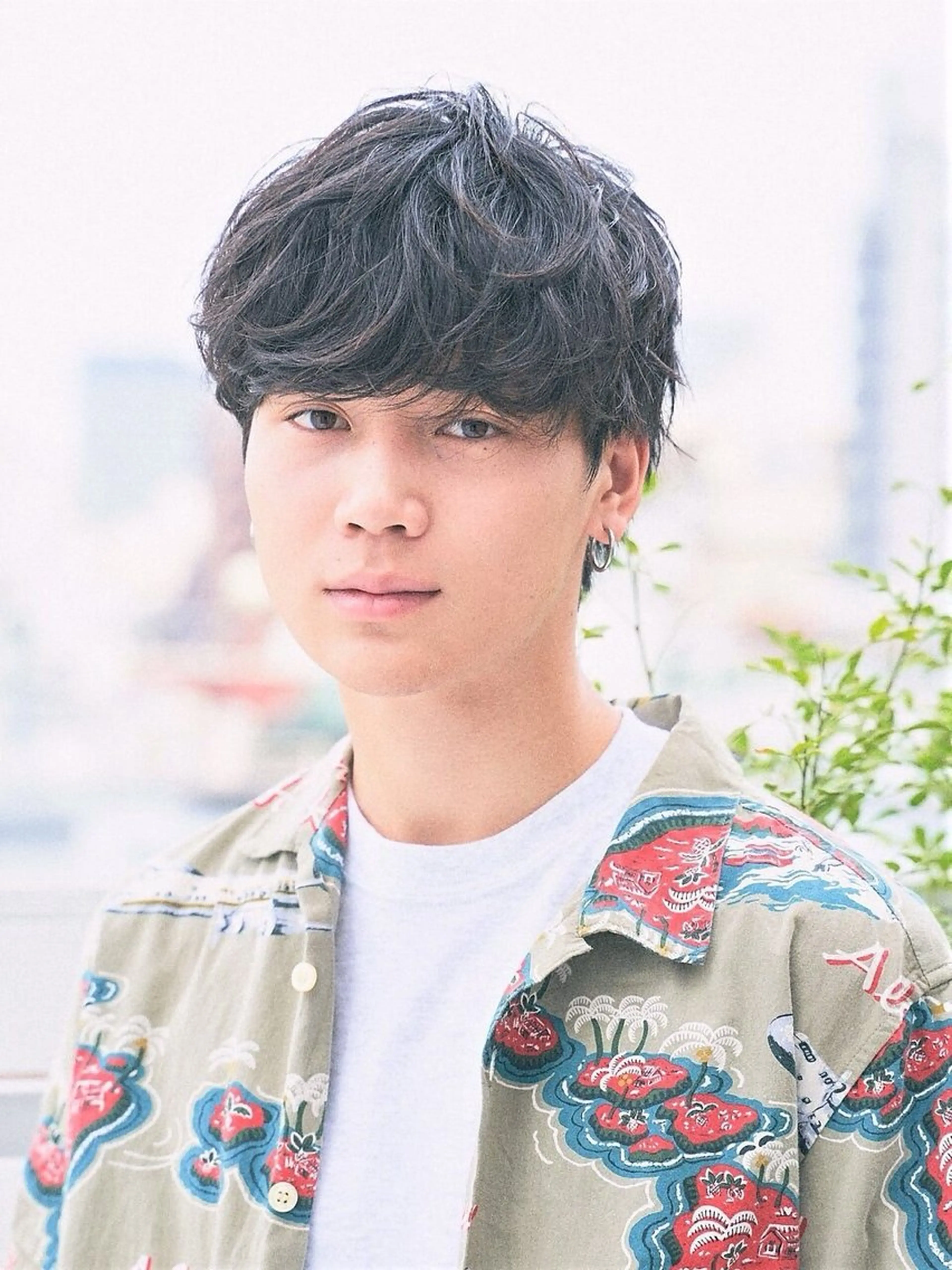 パーマ メンズ カット パーマ Joule 建山美友のヘアスタイル