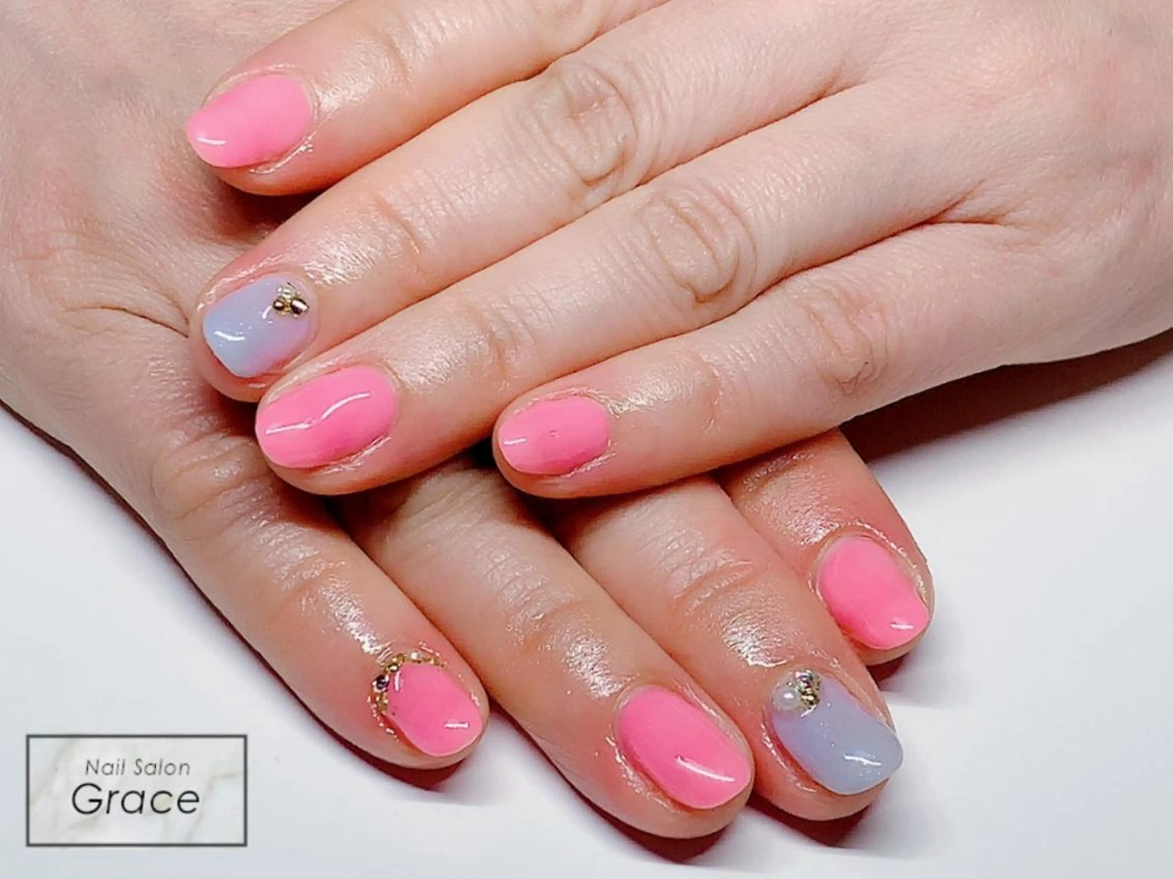 ショート ネイル Nail&Eye Graceのマツエク・マツパデザイン