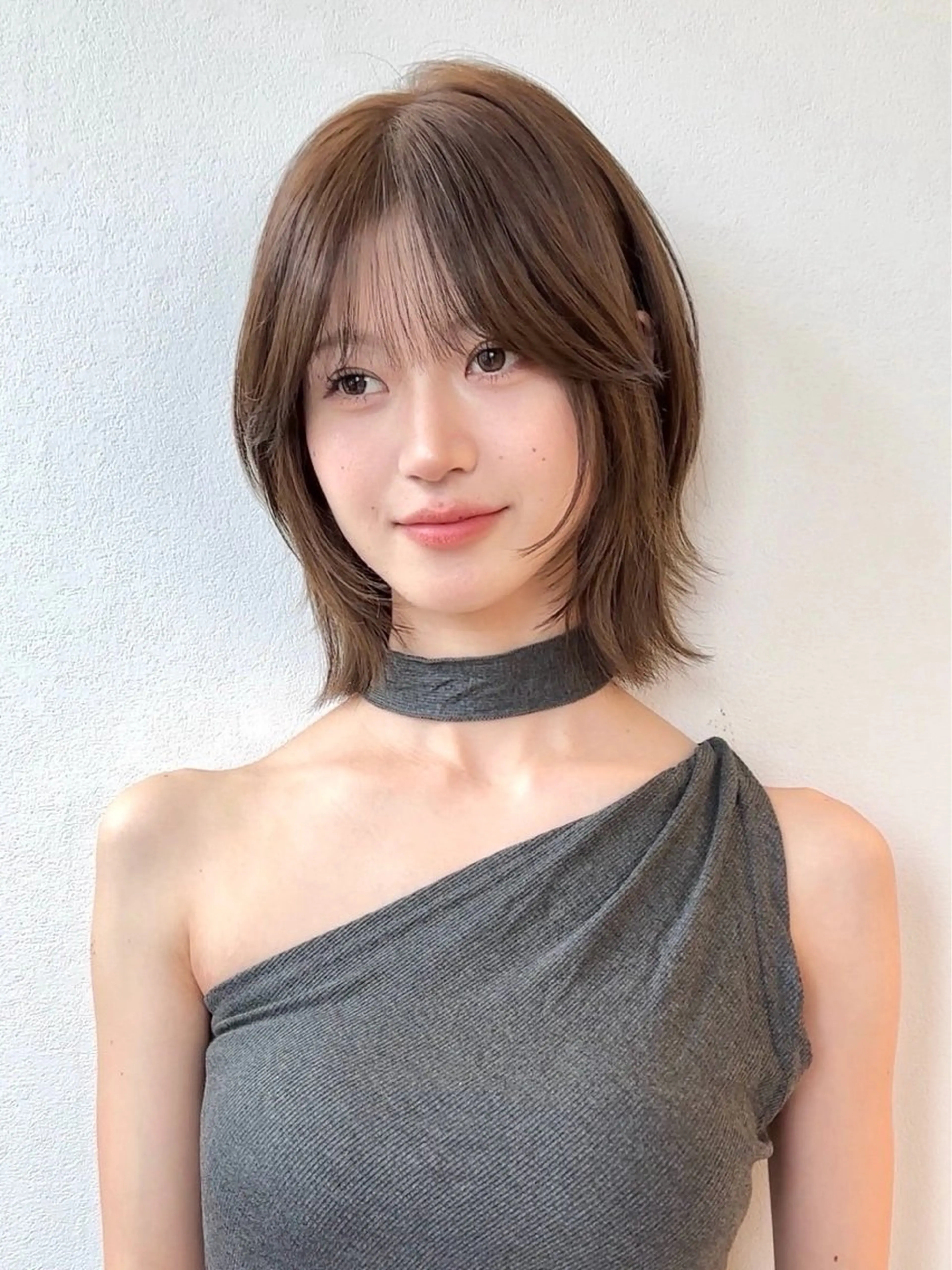 ショート ヘアカラー 髪質改善サロン Aster 天神大名店 【アスター】所属・ワンホンヘア× ベージュ🤍ひな🤍のヘアスタイル
