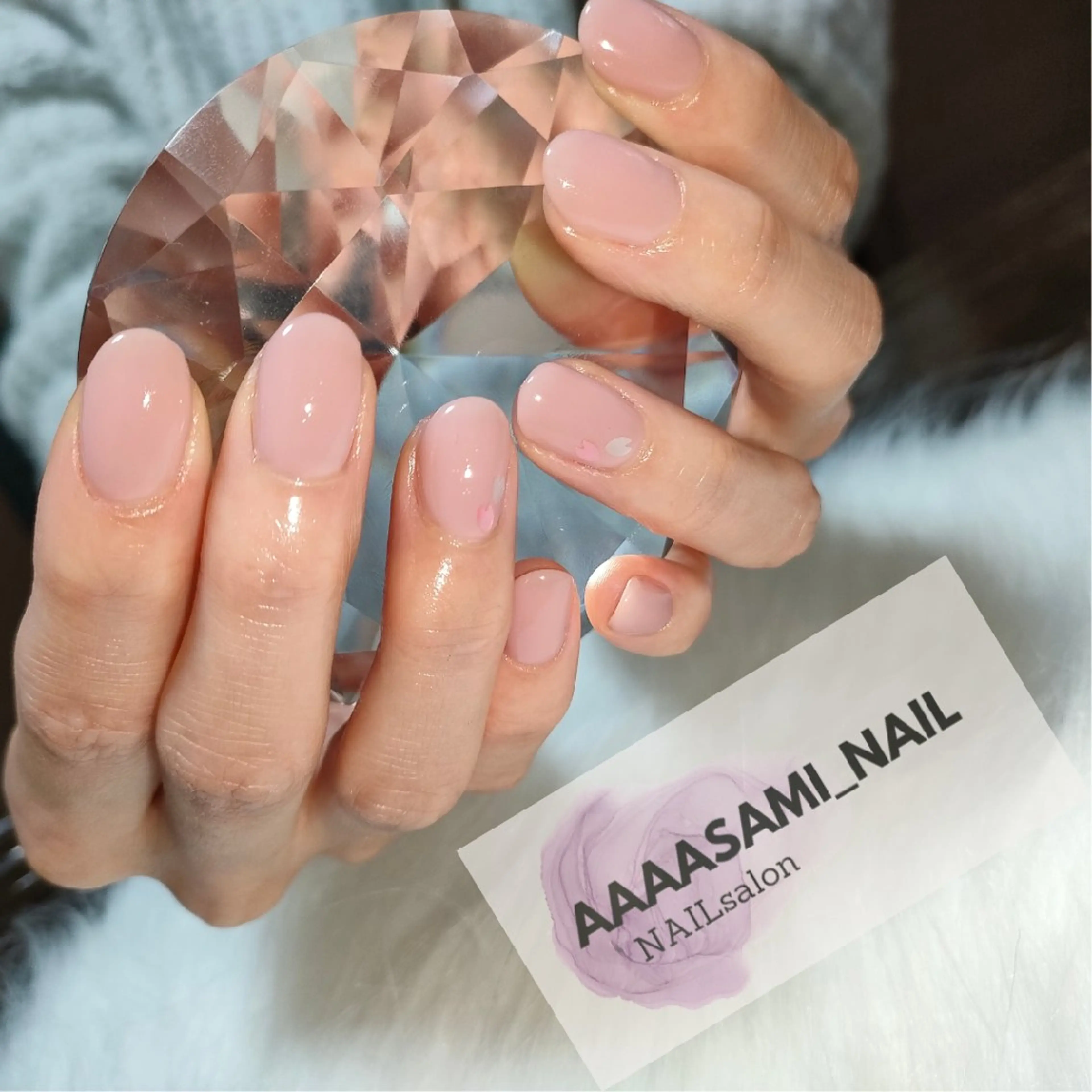 ネイル ワンカラーネイル aaaasami 🌷のネイルデザイン