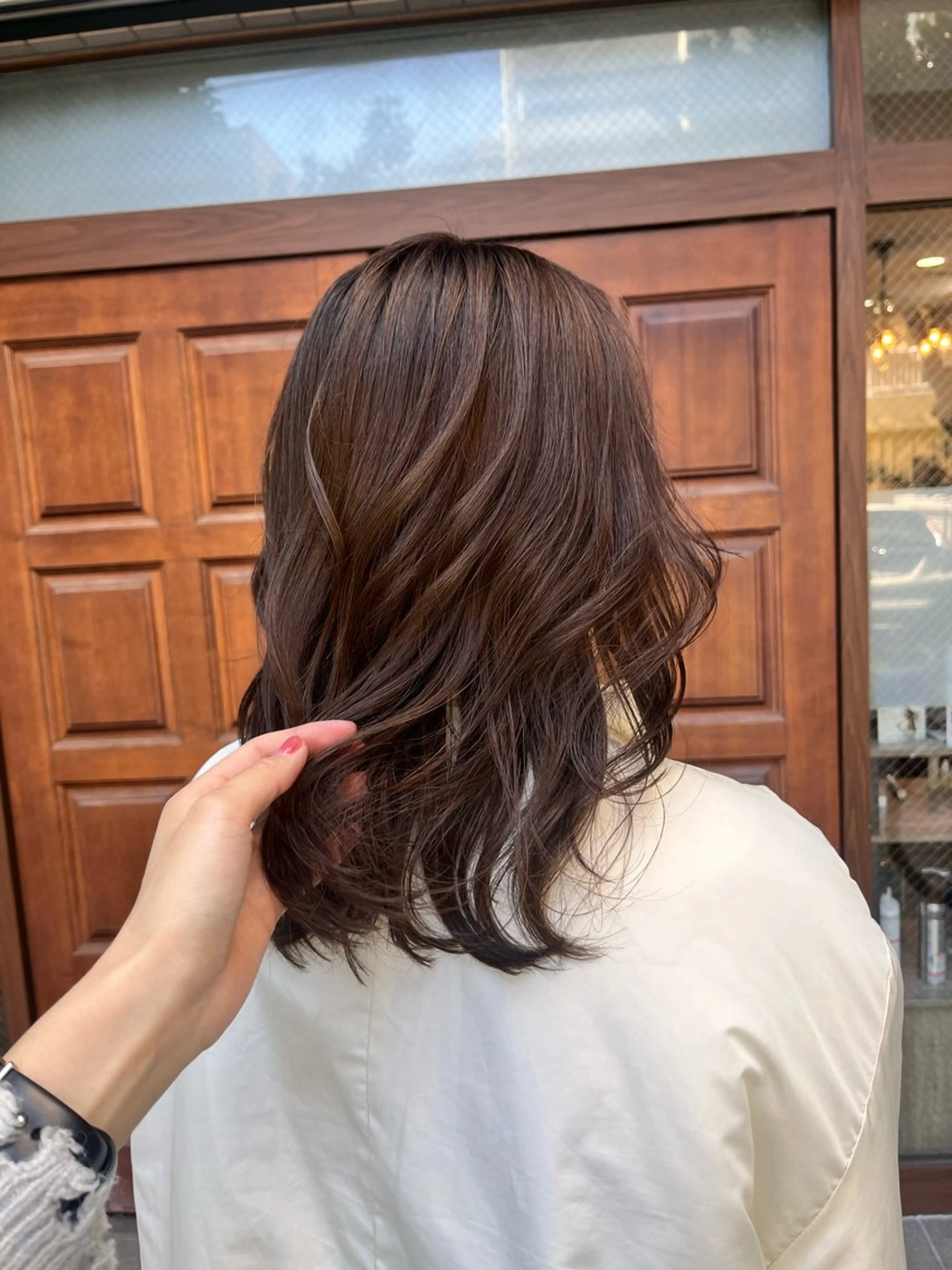セミロング 💠西山果琳💠 マツパモデル募集のヘアスタイル