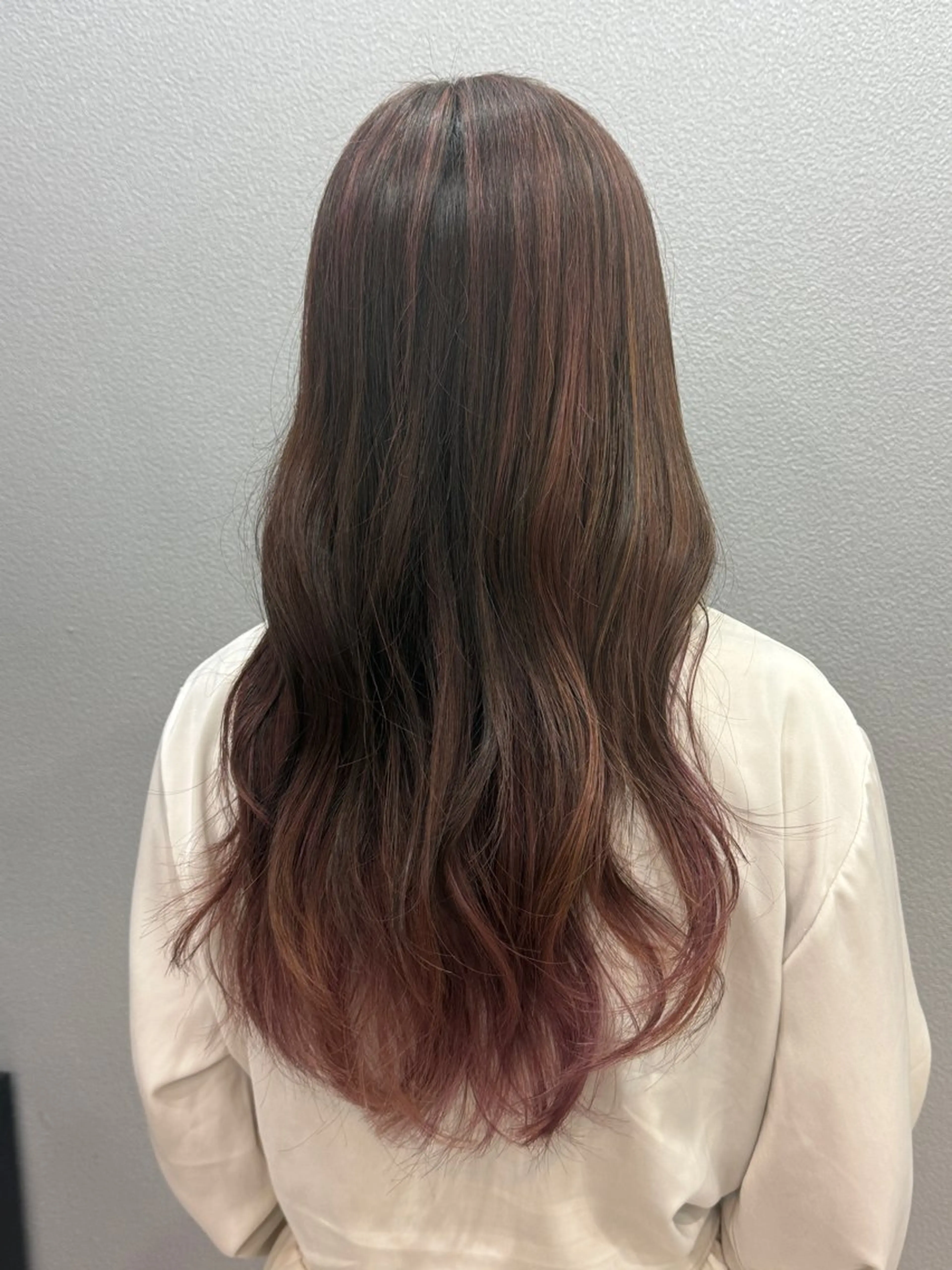 ロング カラー ヘアカラー 透明感カラー/パーマ 🌀アオノのヘアスタイル