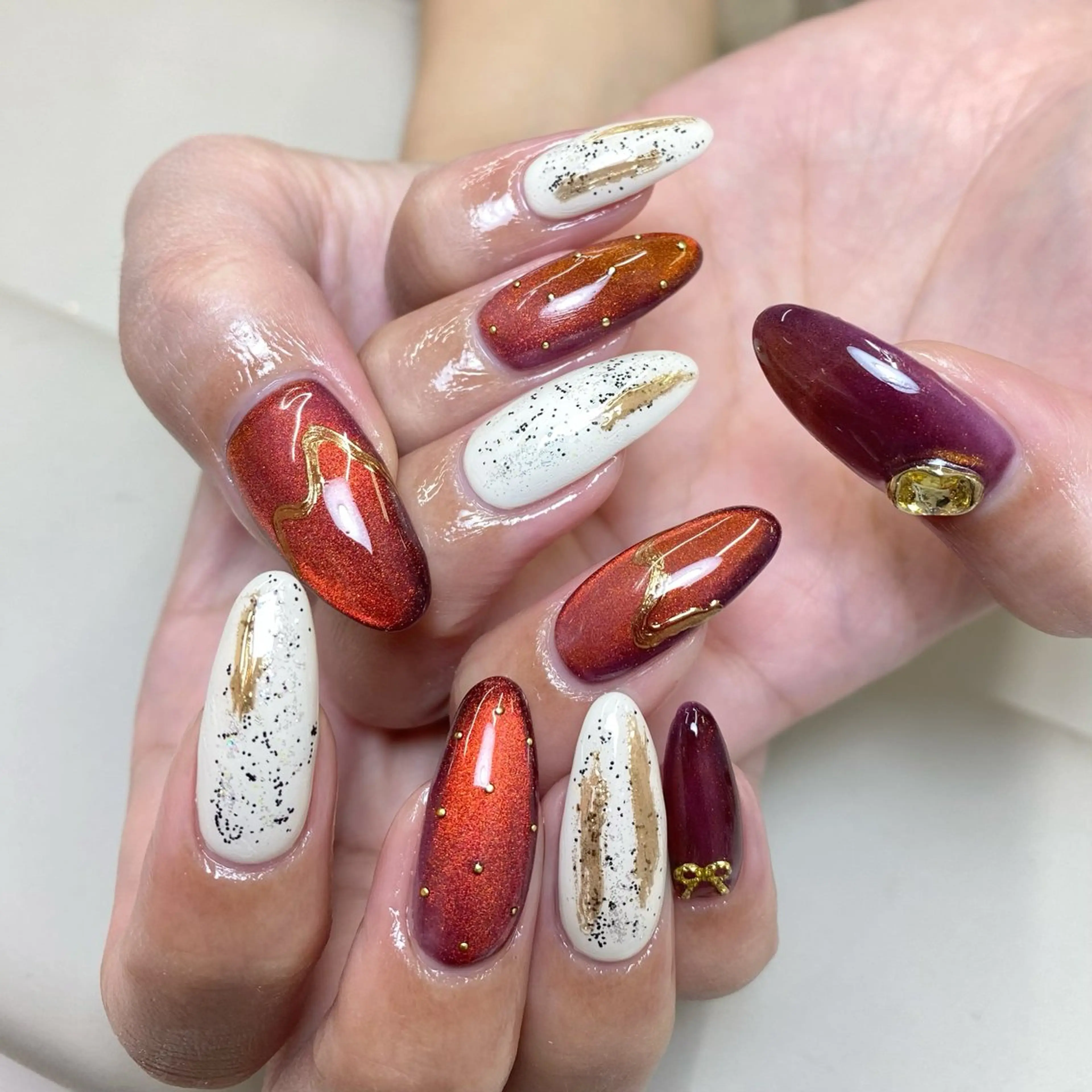 ネイル ハンドネイル AngelChris ビューティーサロン琳のネイルデザイン