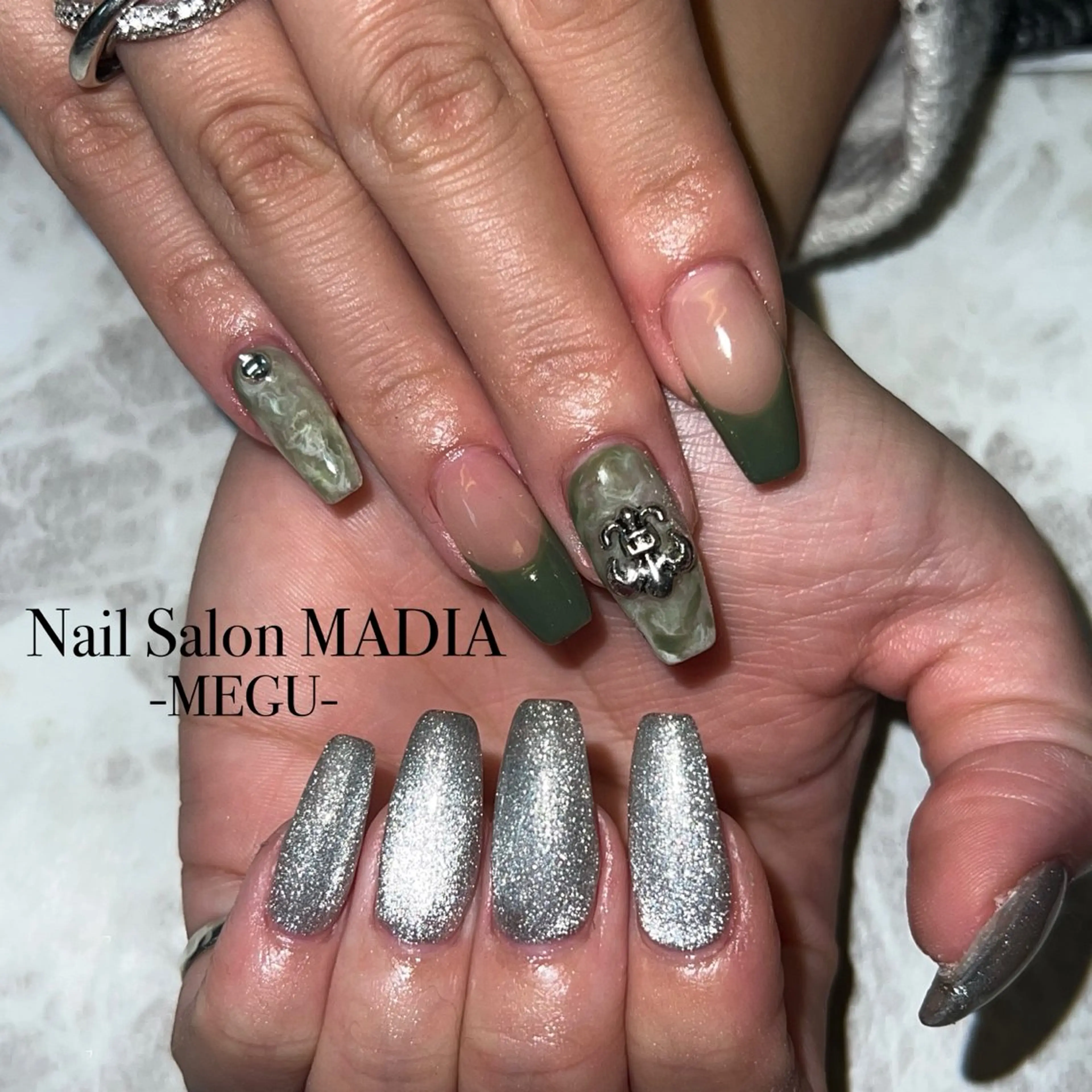 ネイル MADIA藤沢所属・MADIA MEGUのネイルデザイン