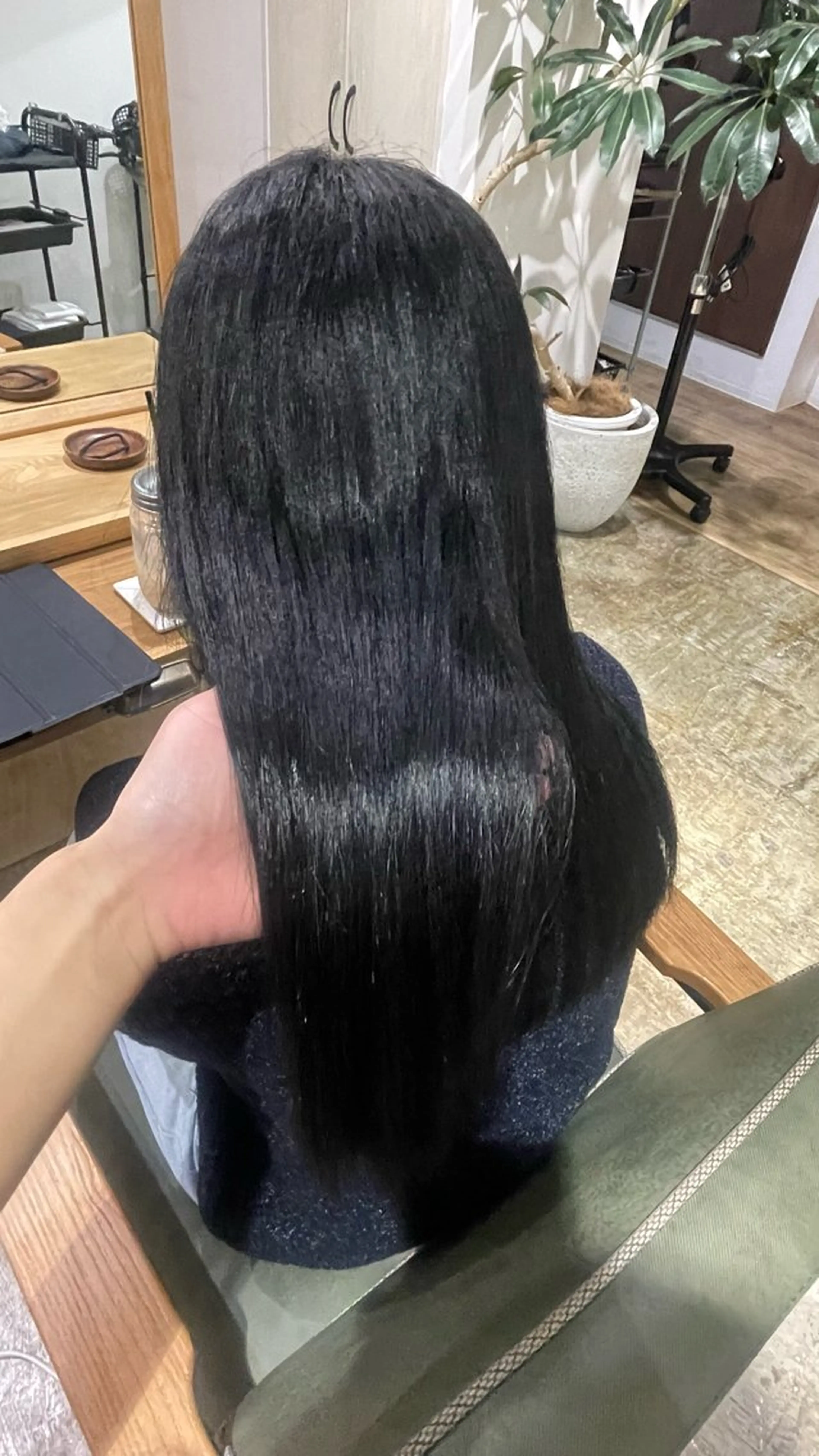 ロング 🖤Keina🖤 大人上品カラー.*˚のヘアスタイル