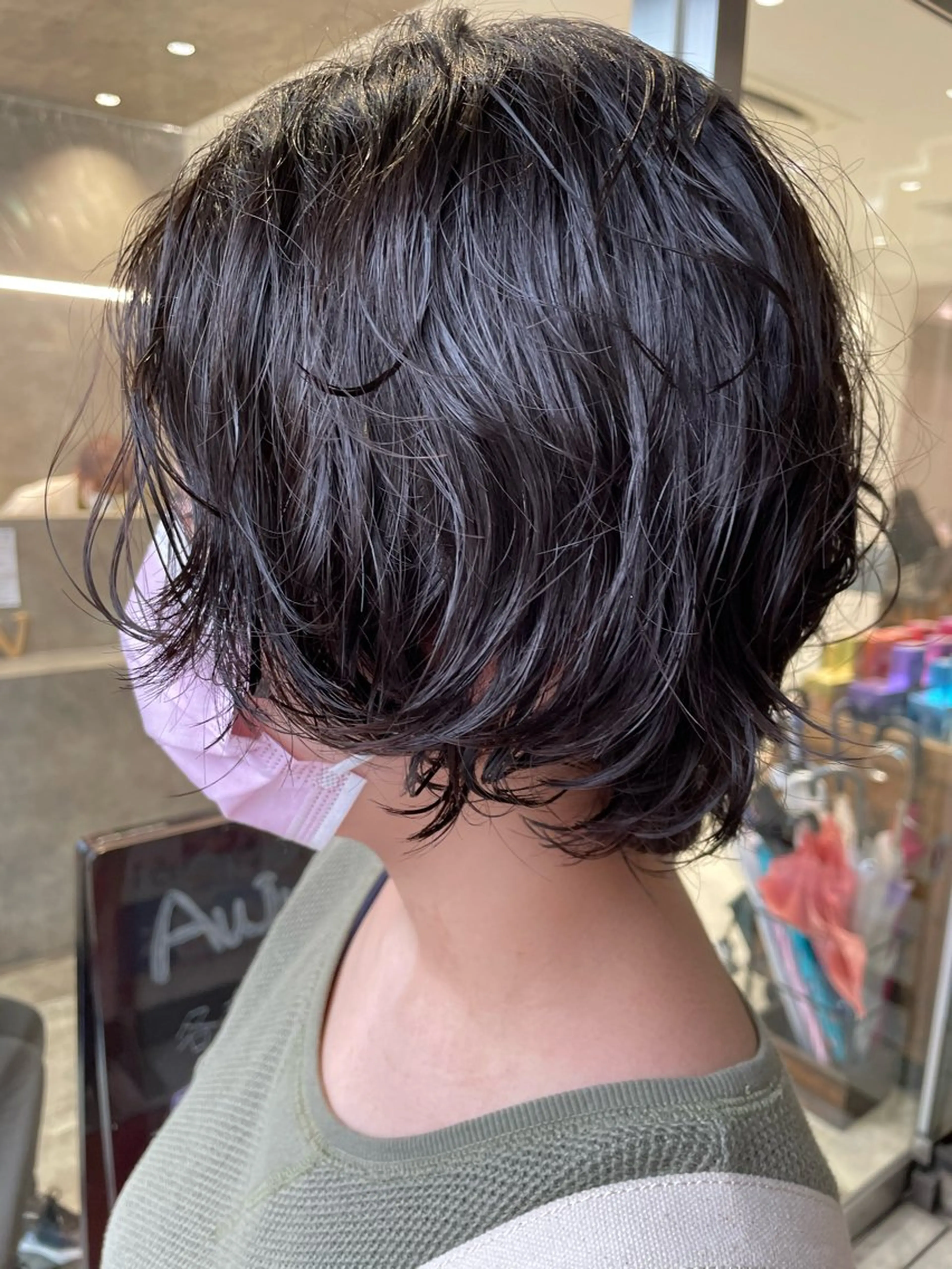 ショート パーマ 💫骨格診断カット 🌈KAHOのヘアスタイル