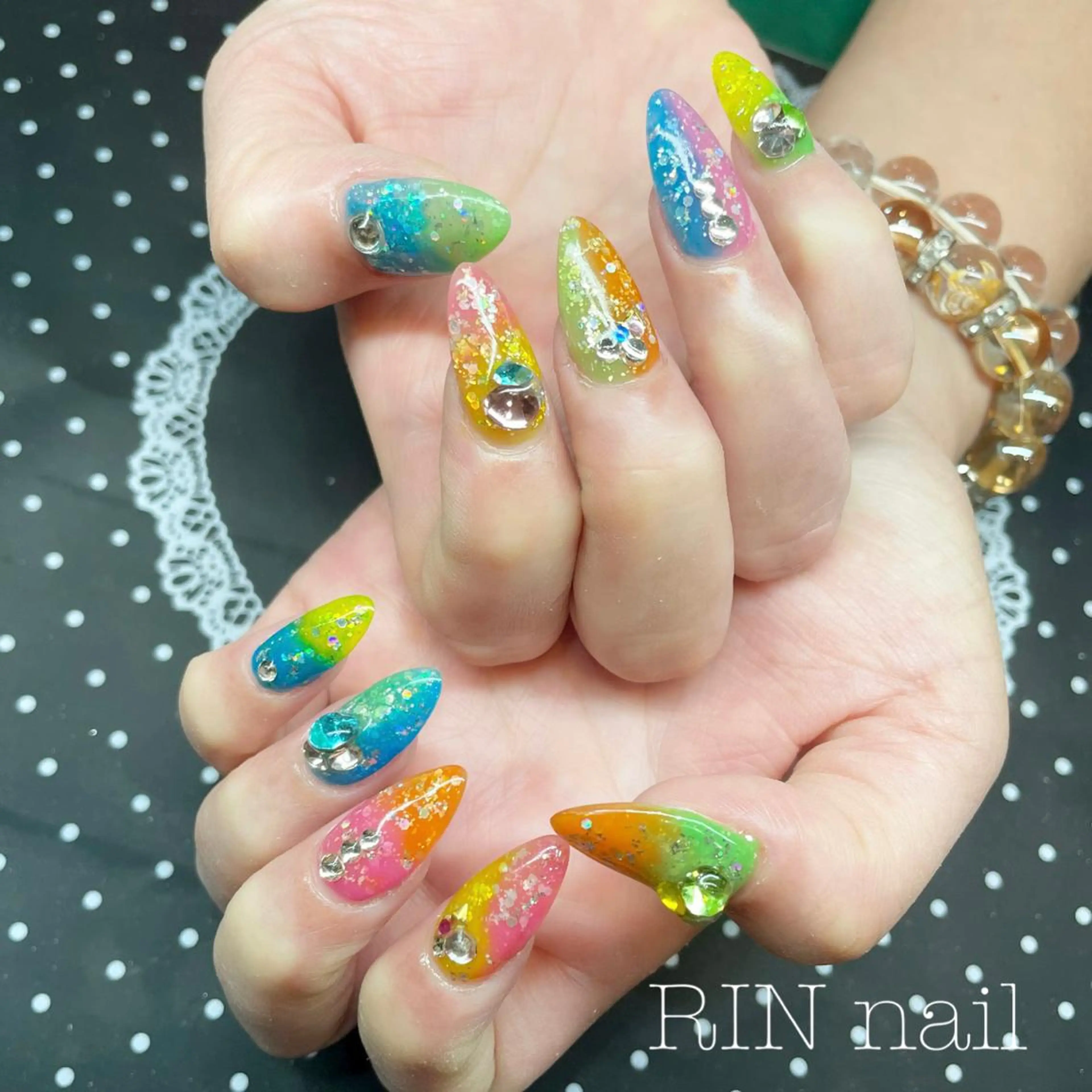 ネイル ハンドネイル ハンドケア RIN HOMEnailのネイルデザイン