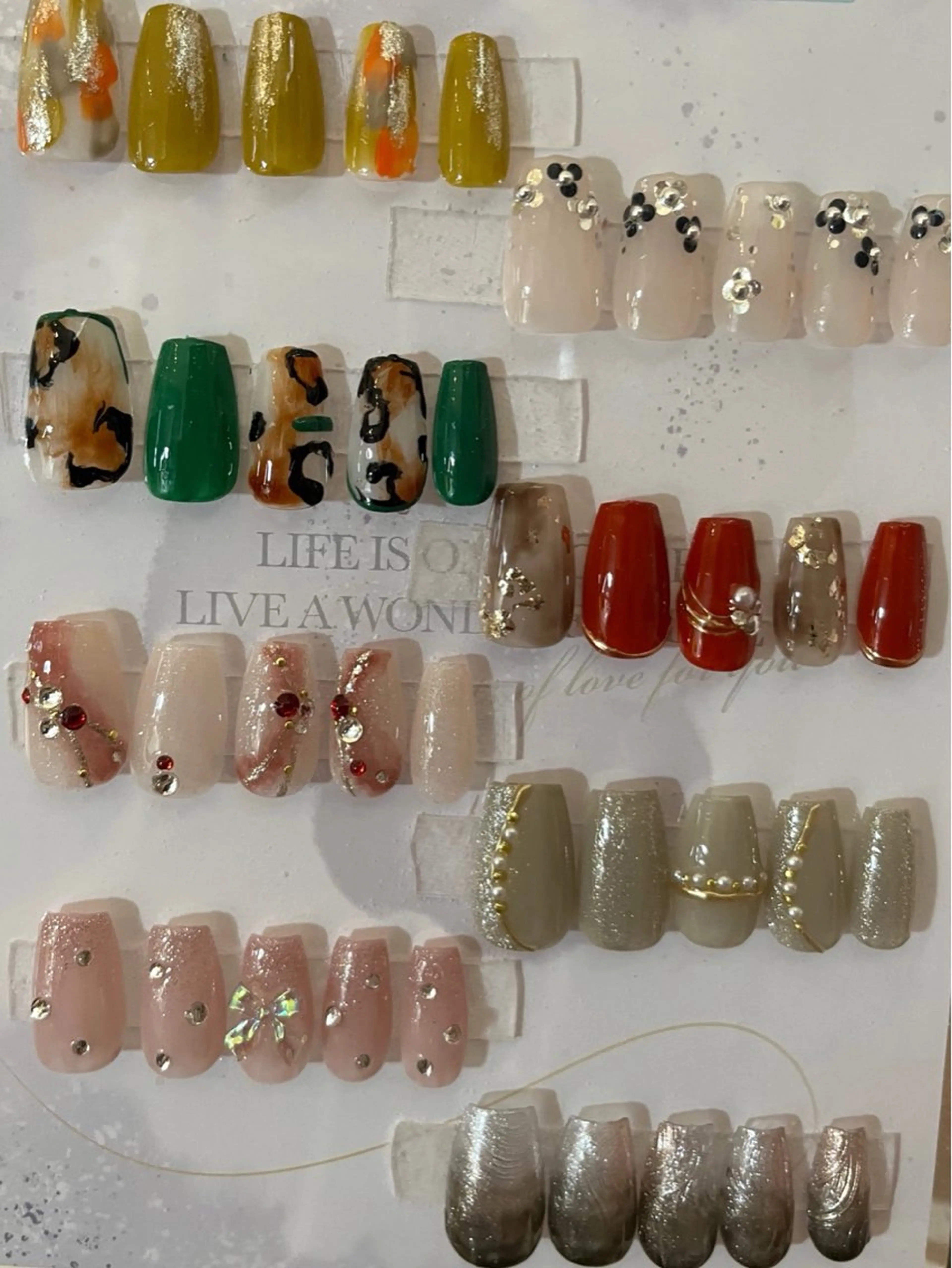 ネイル アートネイル ハンドネイル salon akua nail＆リラクのマツエク・マツパデザイン