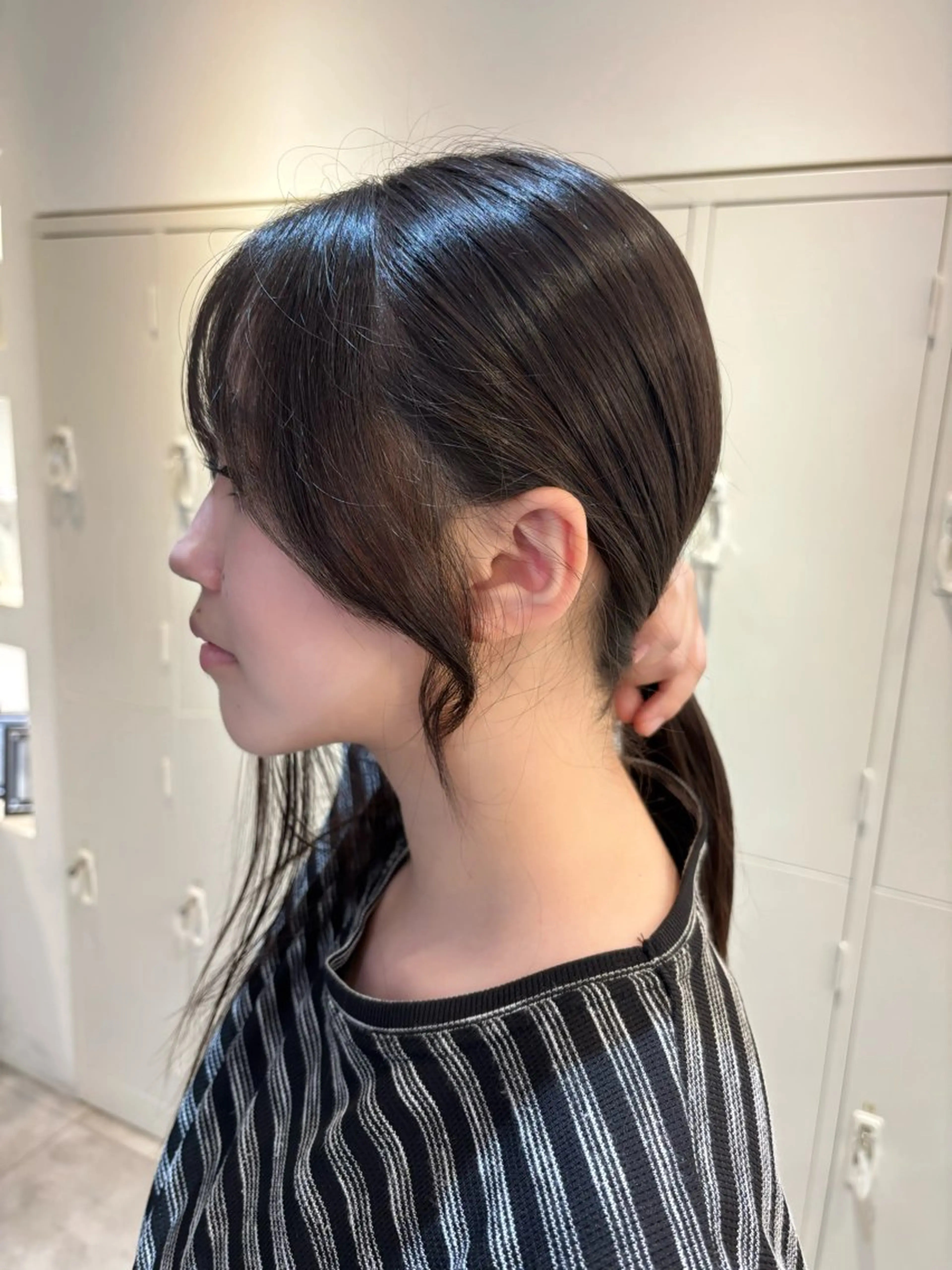 ロング カット 縮毛矯正 🍀祥吾🍀レイヤー 艶髪❣️髪質改善❤️のヘアスタイル