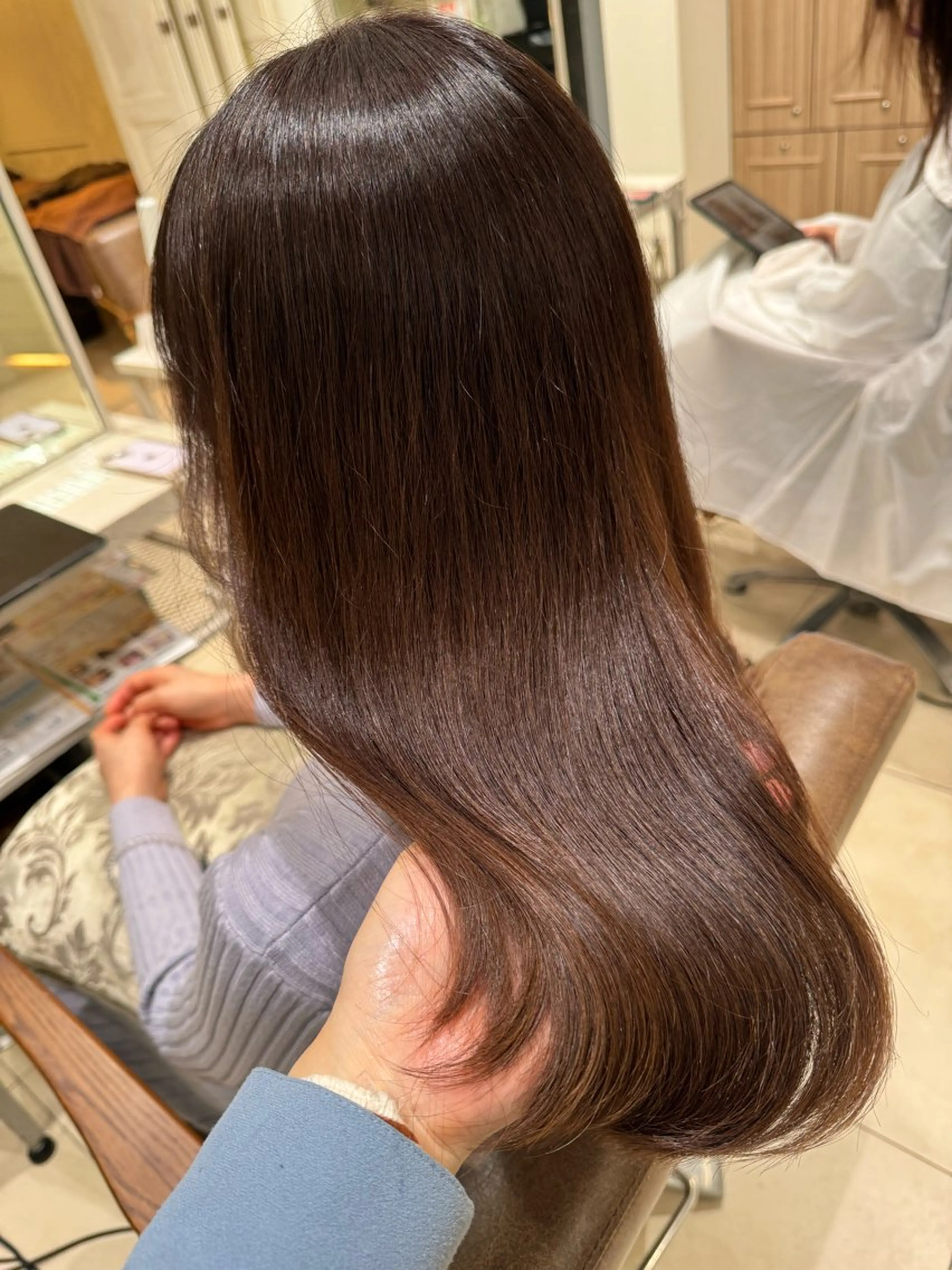 カラー トリートメント 透明感カラー🫧/ アレンジ🎀池田優紀のヘアスタイル