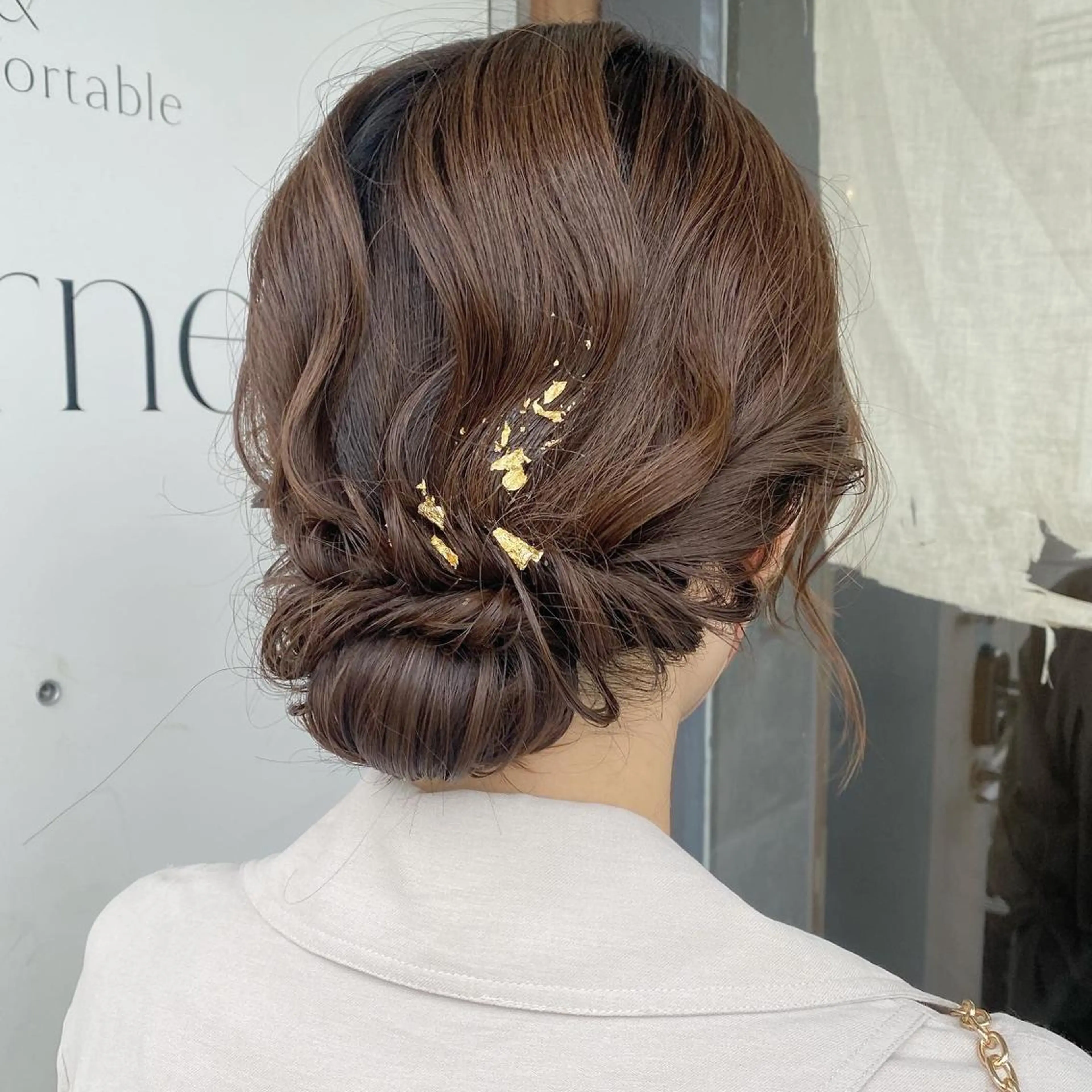 ミディアム カラー パーマ ヘアアレンジ メンズ キッズ ネイル マツエク・マツパ アイブロウ ヘアセット モリモト サナのヘアスタイル