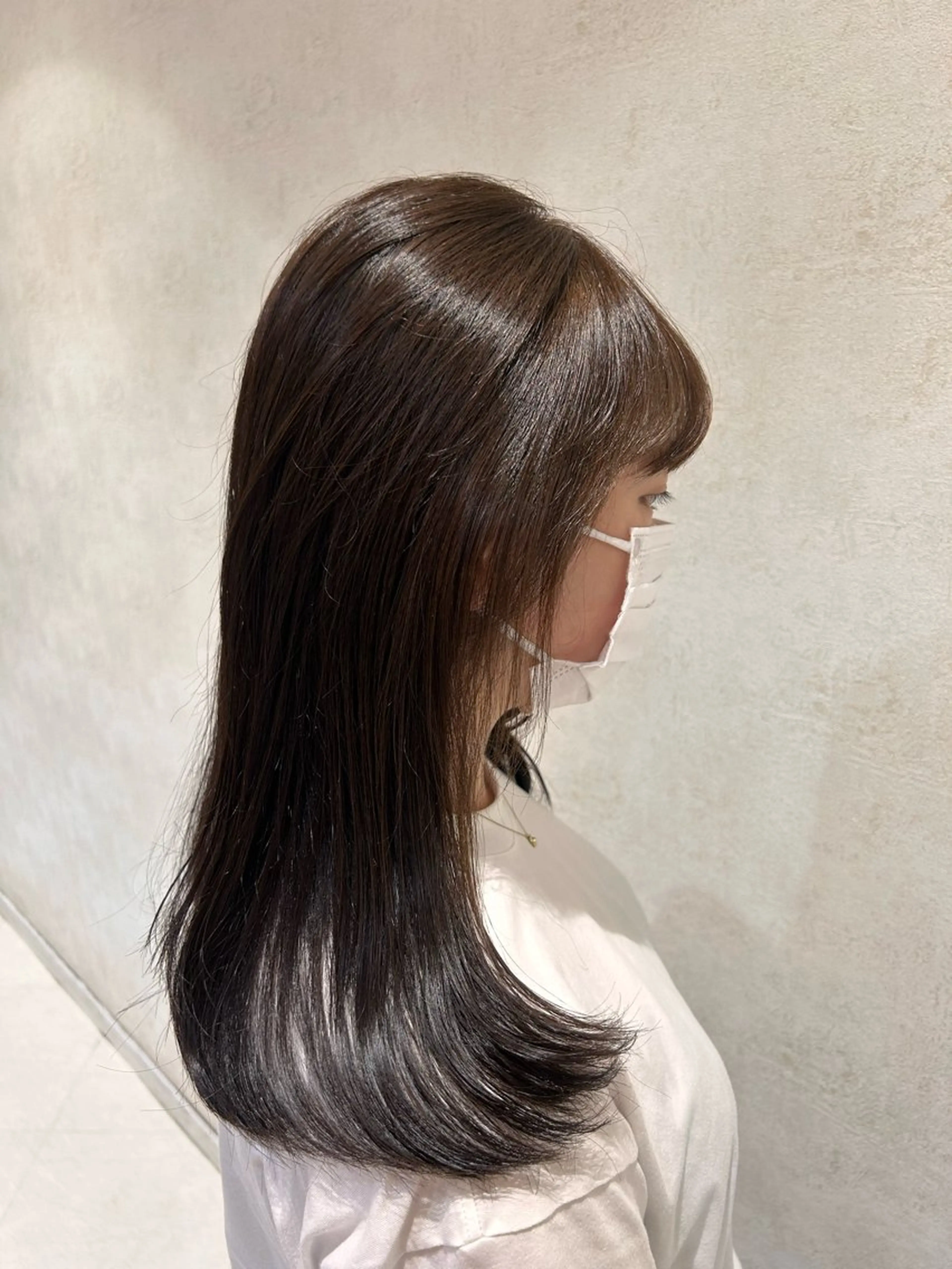 ロング カラー ヘアカラー 透明感カラー/艶髪/ 似合わせカラーのヘアスタイル