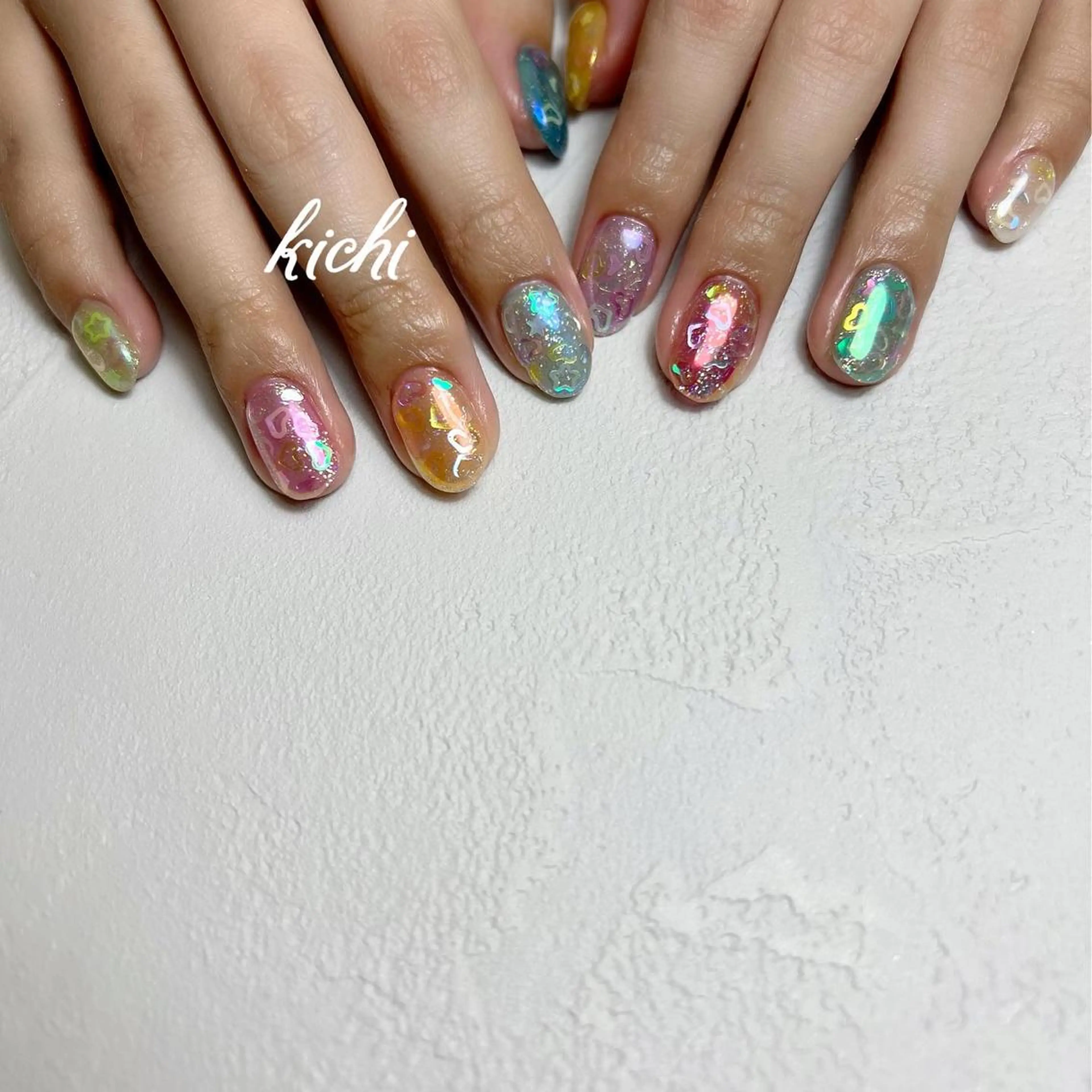 ネイル kichi・:* みじゅのネイルデザイン