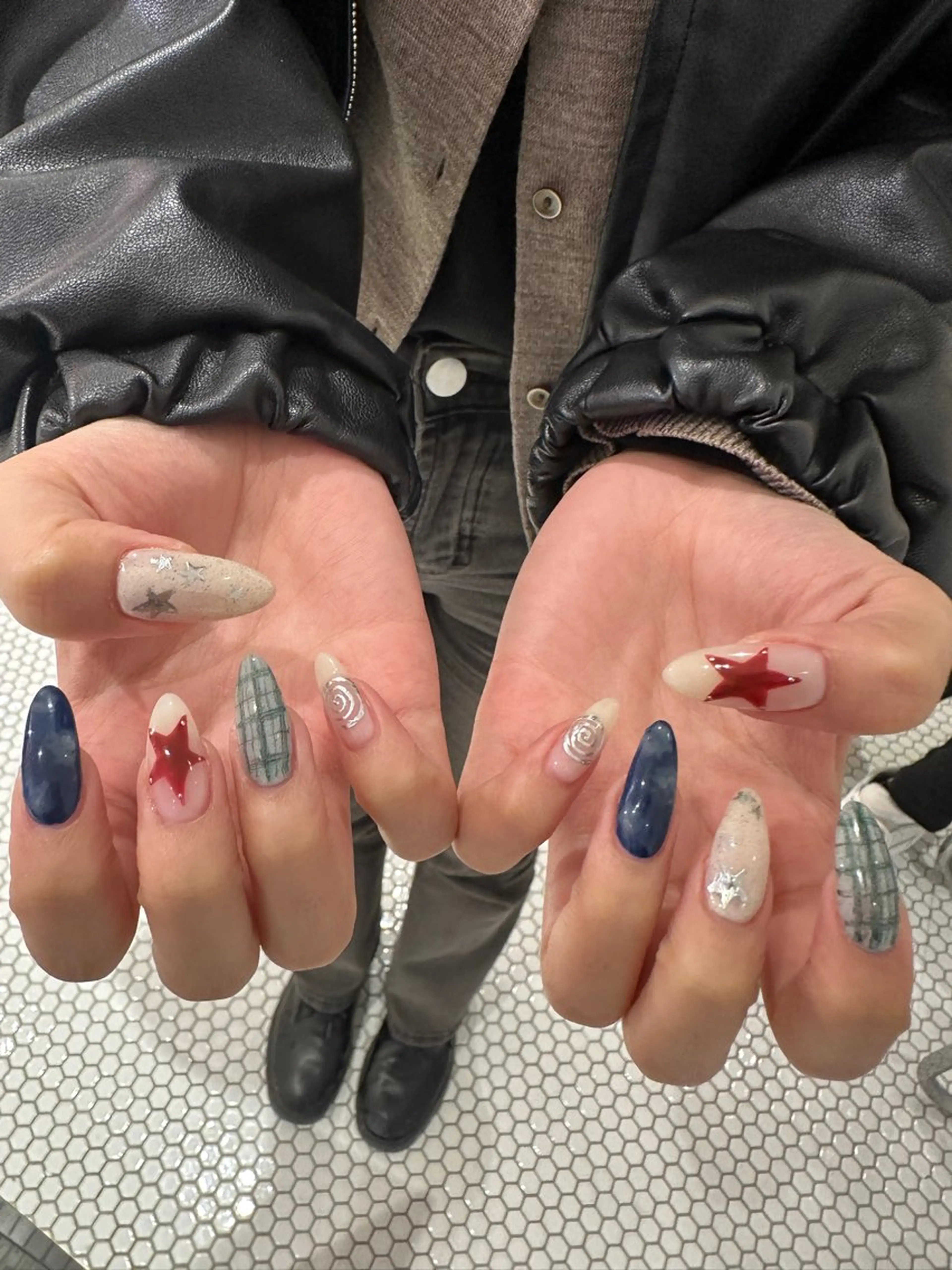 ネイル ハンドネイル SHELLNAIL 後藤のネイルデザイン