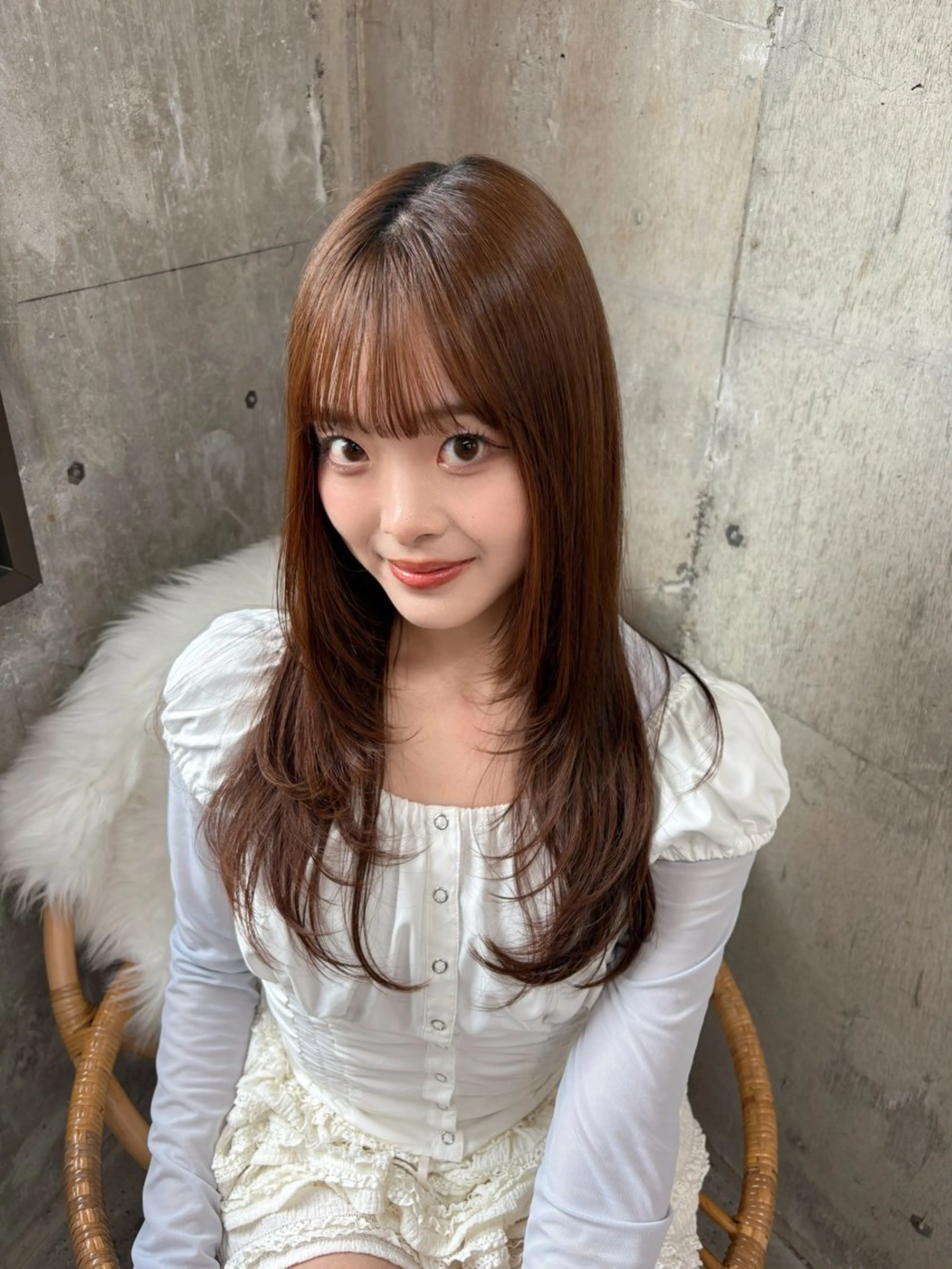 ロング 🎀尾上 理鼓🎀のヘアスタイル