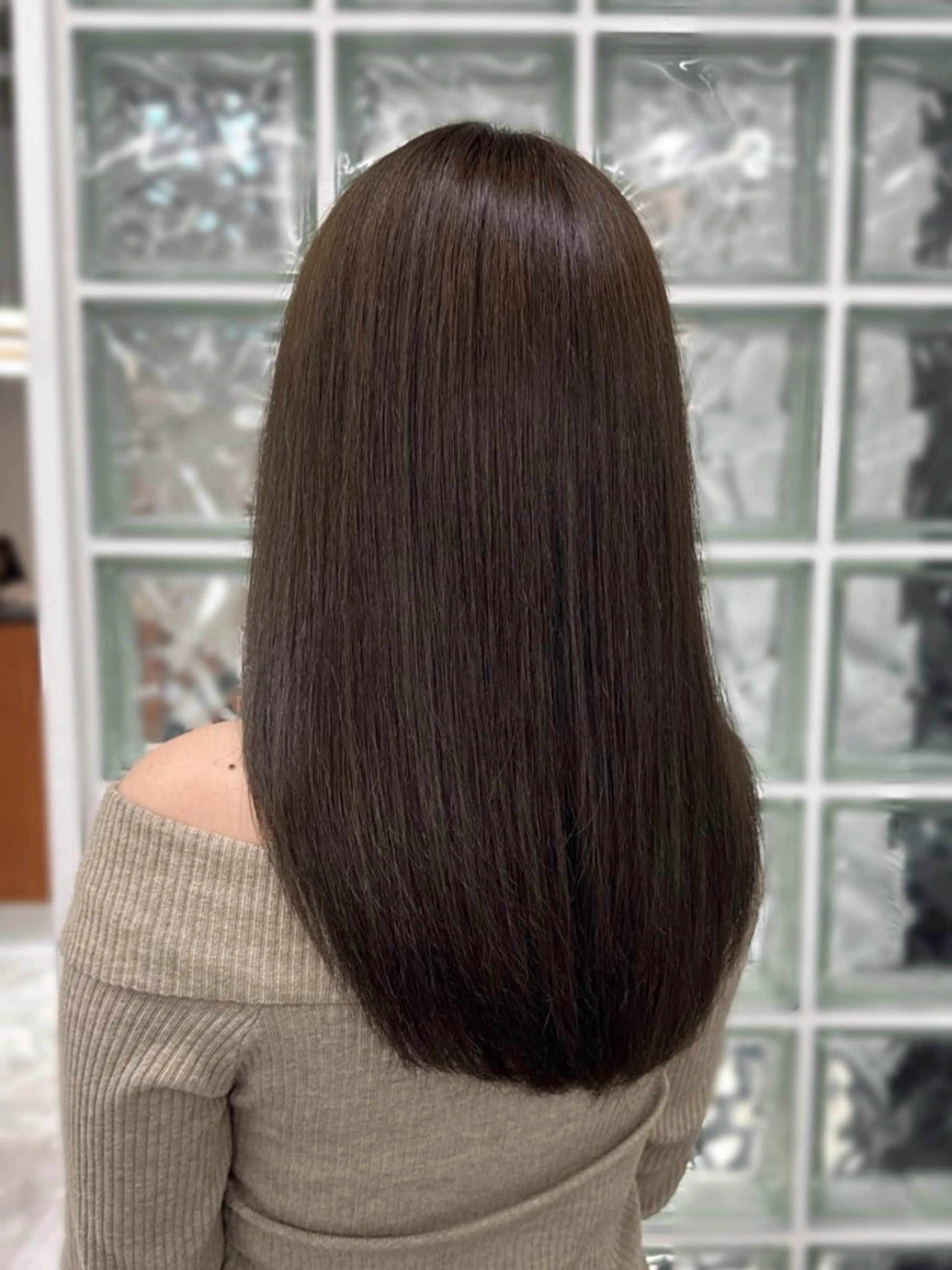 カラー ヘアカラー トリートメント ヘアセット 秋永 鈴のヘアスタイル