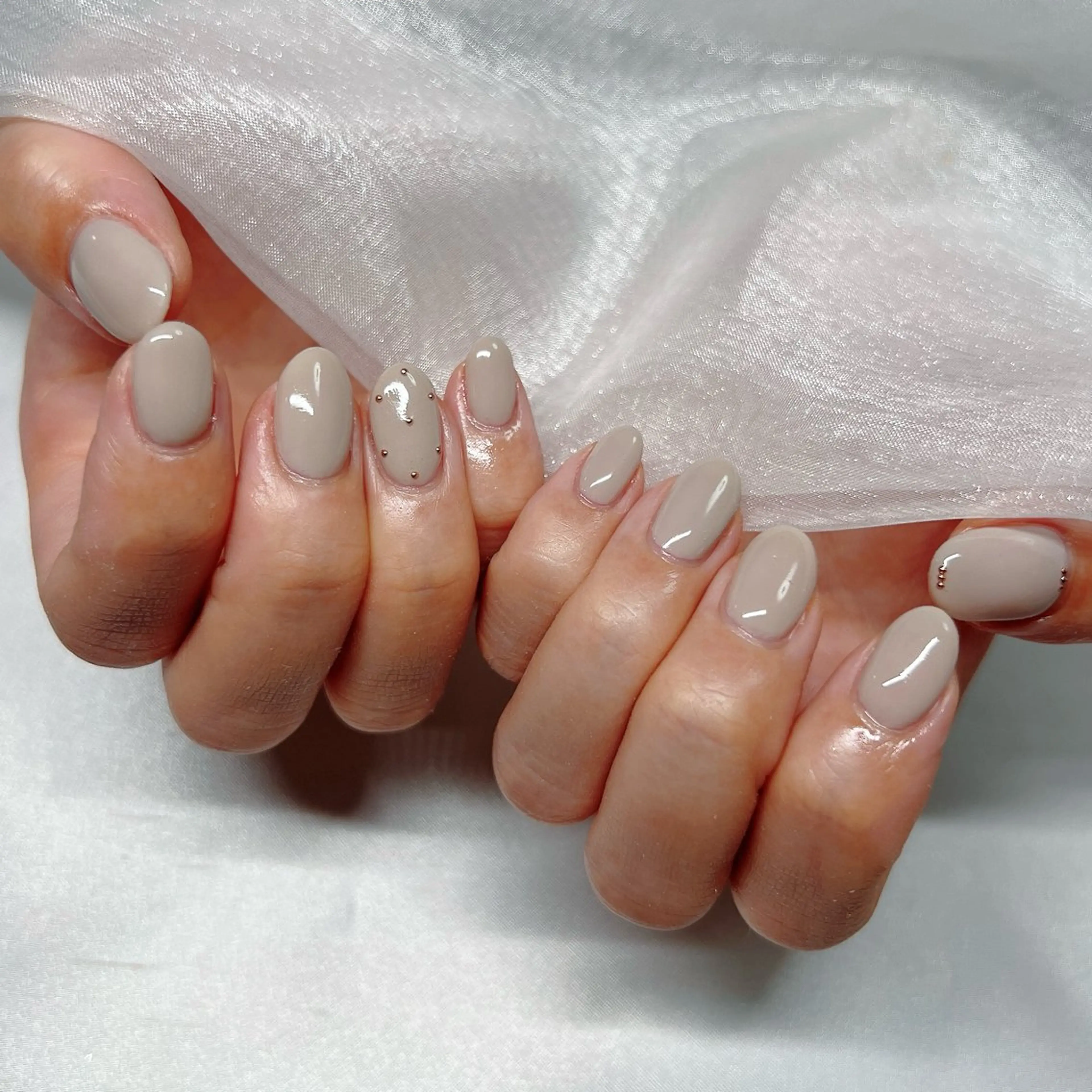 ネイル ジェルネイル 韓国ネイル ラメ(グリッター) マグネットネイル ミラーネイル ハンドネイル -nail salon-Reward所属・nail salon Rewardのネイルデザイン