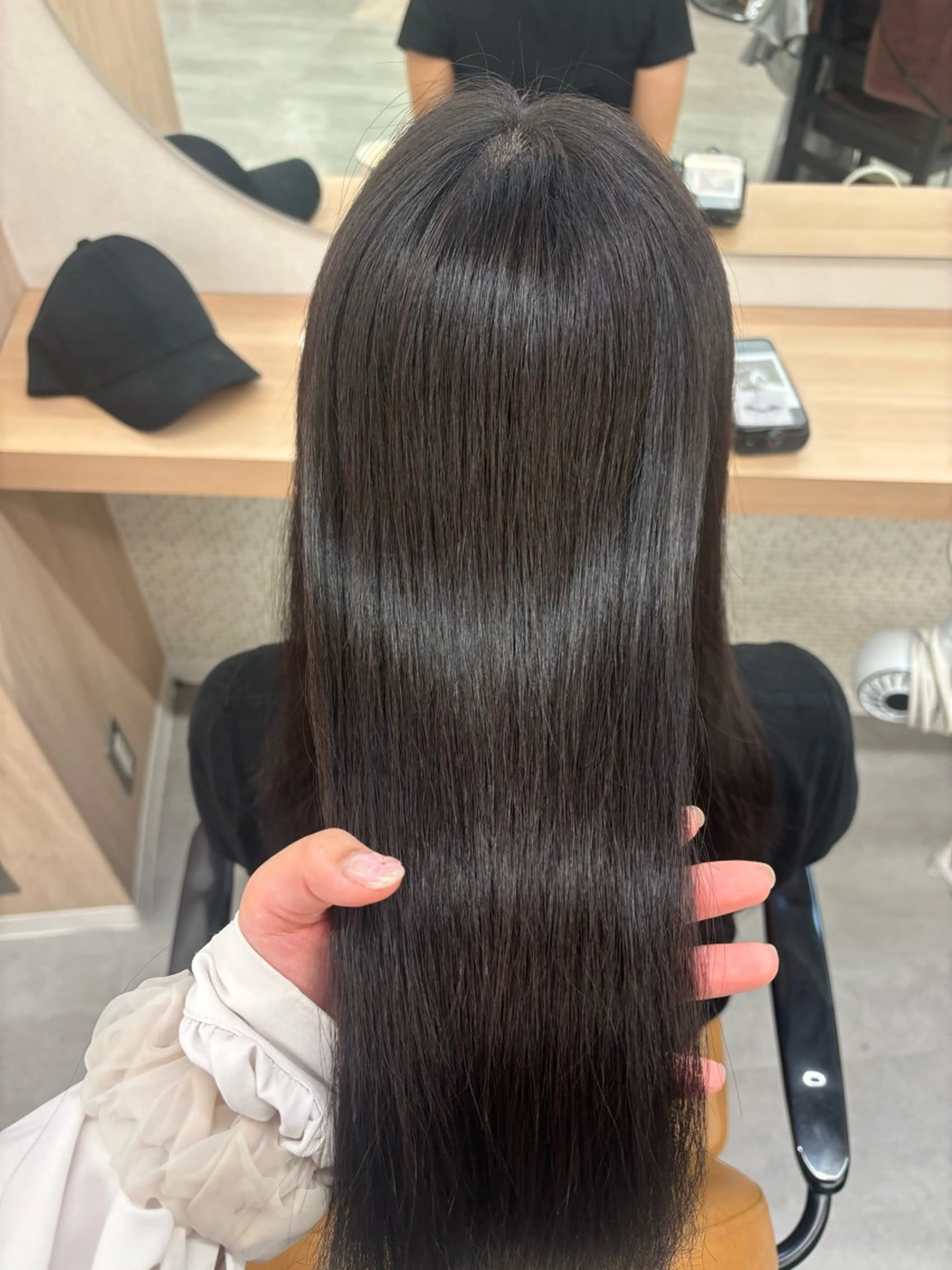 縮毛矯正 トリートメント universe Mizuki🎀のヘアスタイル