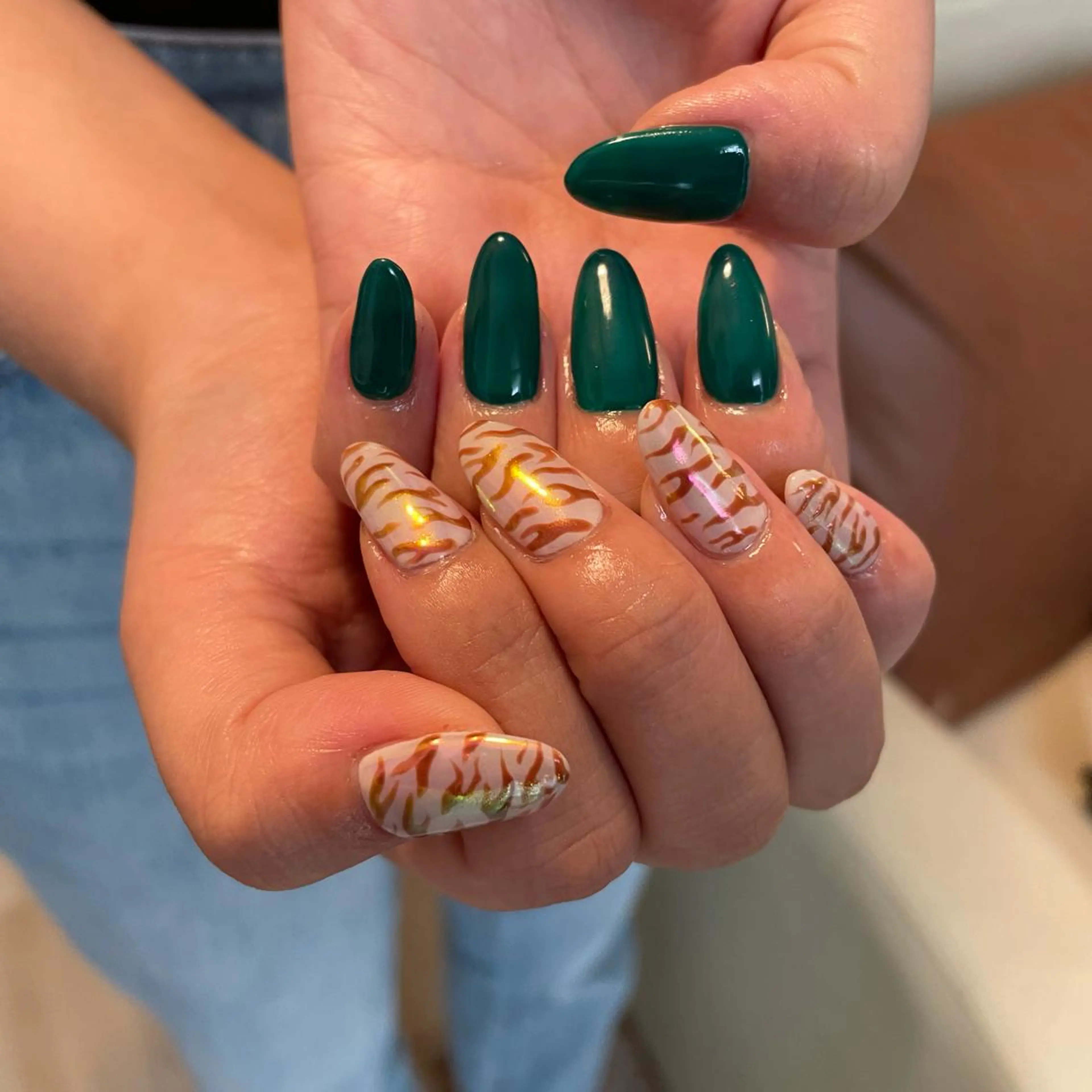 ショート カラー ネイル 10ten Mikiのネイルデザイン