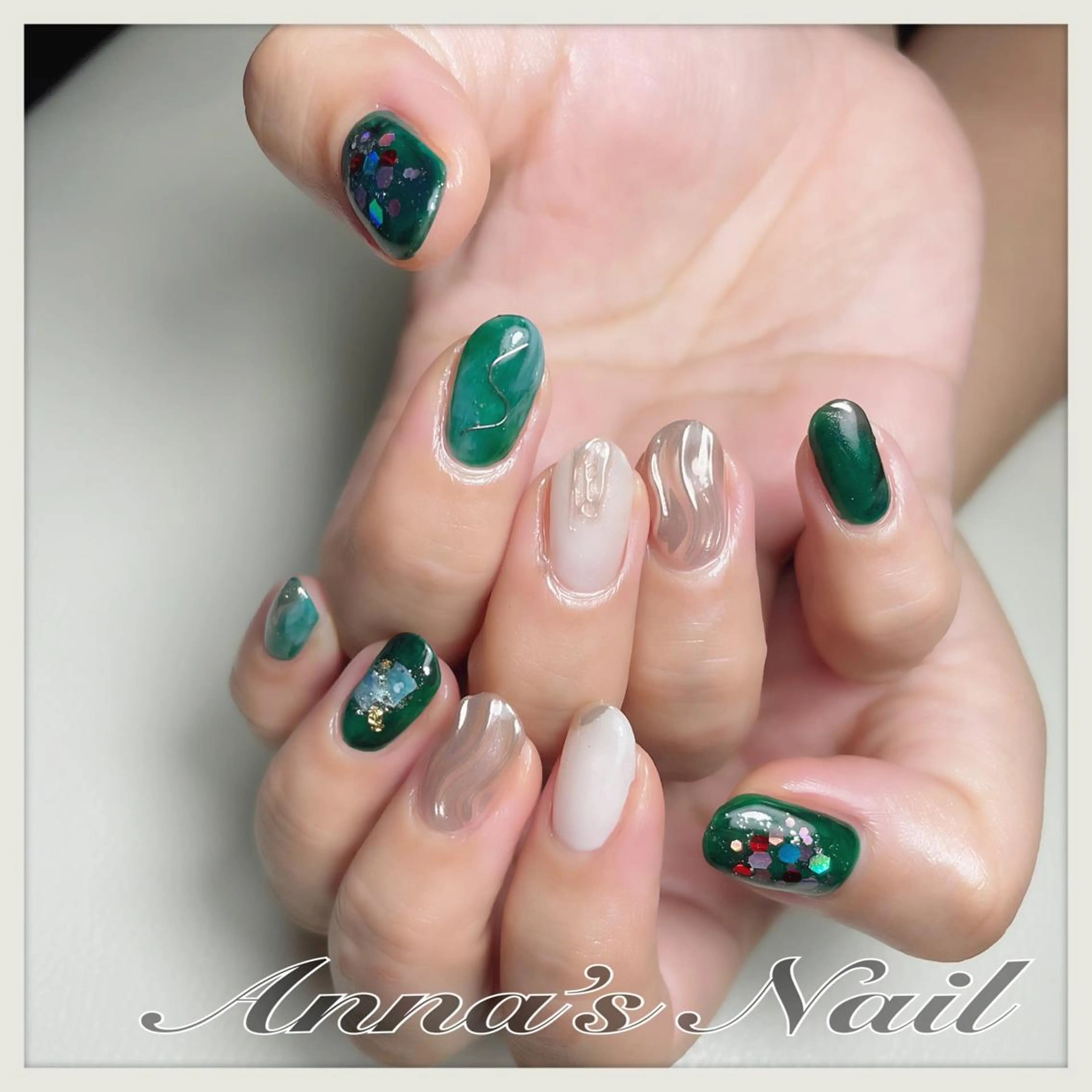 ネイル Anna’s Nail所属・清口 杏奈のネイルデザイン