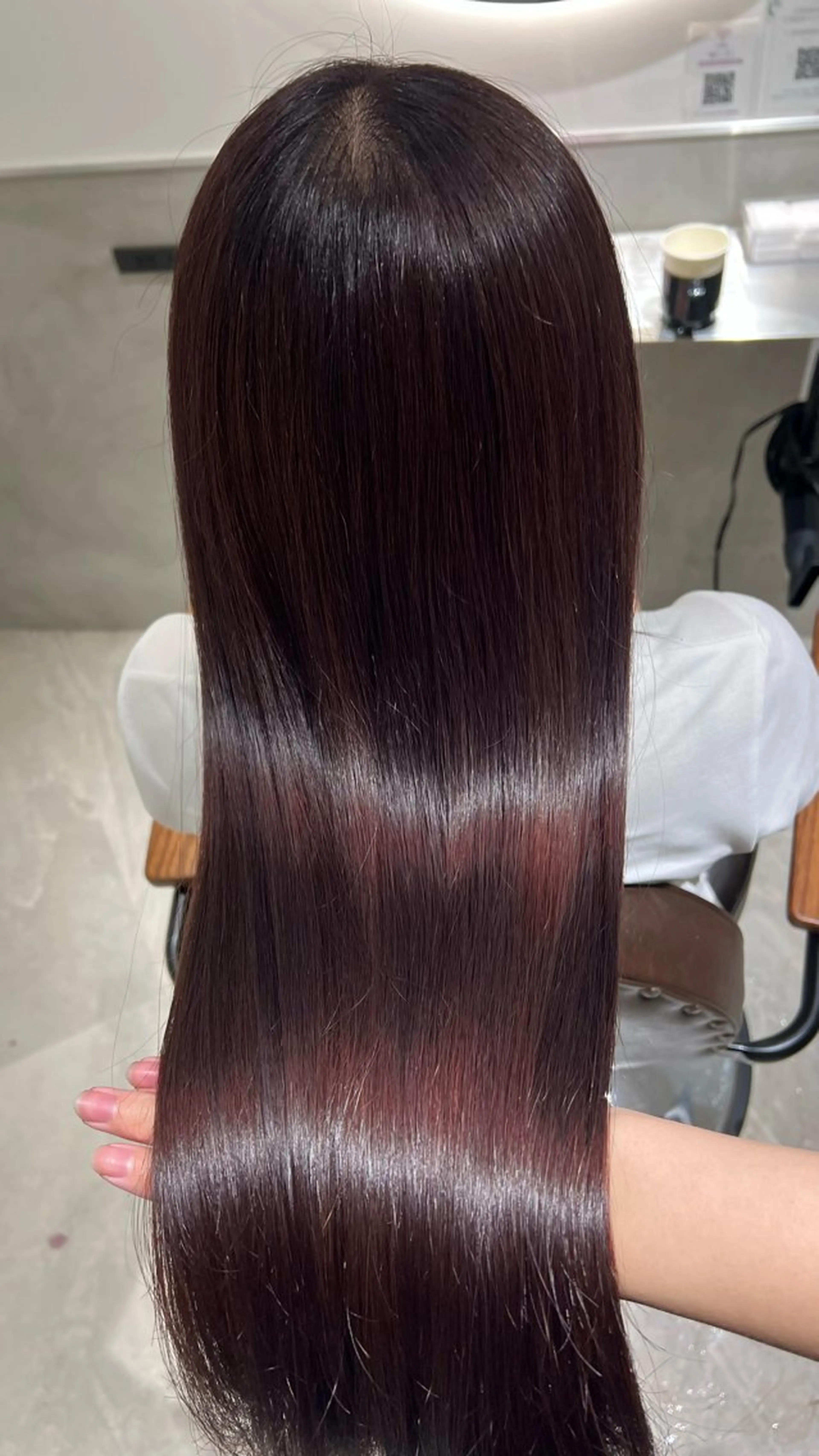 カラー ブラウンカラー ピンクカラー ヘアカラー トリートメント ヘッドスパ eN° by youres hair 銀座所属・銀座/髪質改善×縮毛 艶髪yuubi🫧のヘアスタイル