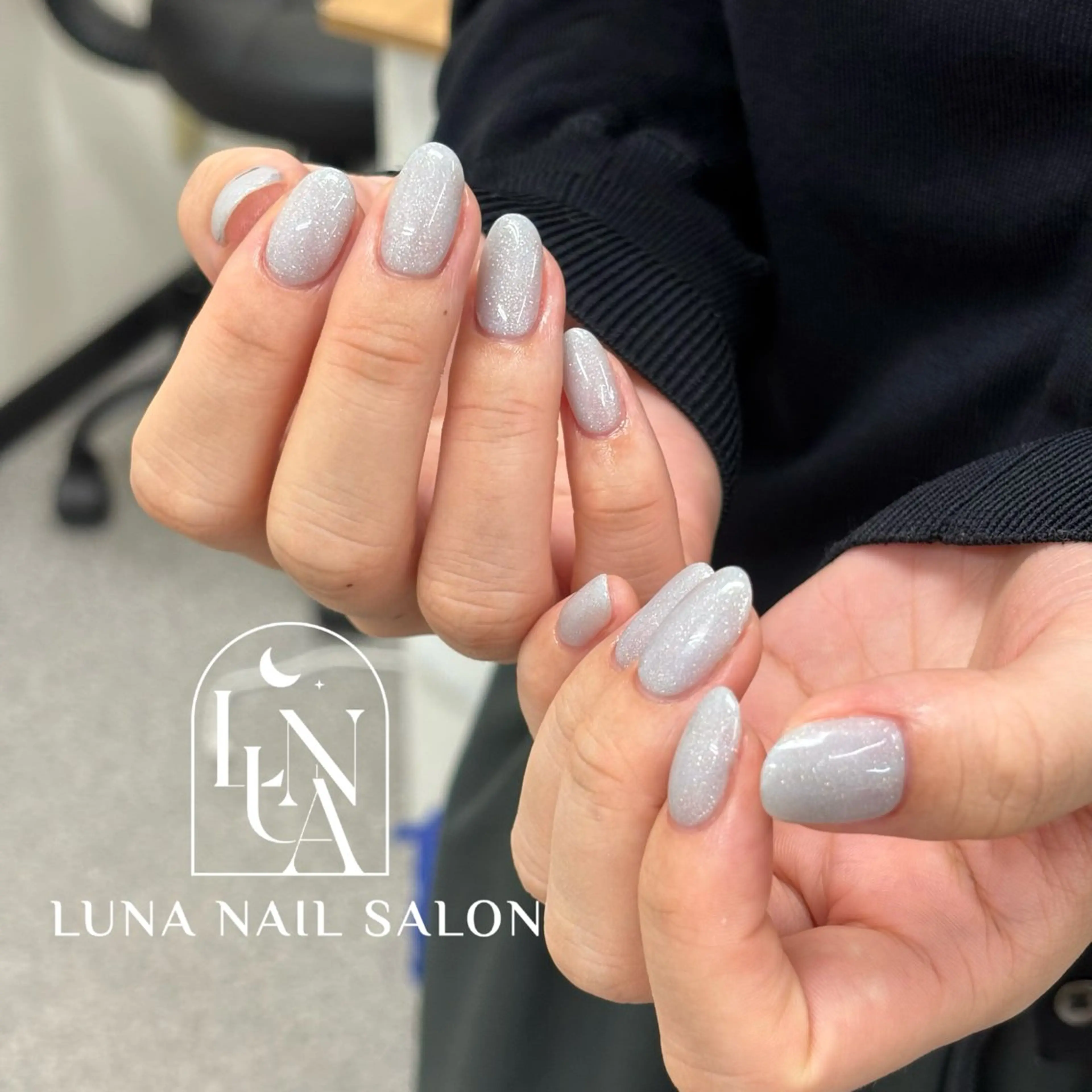 ネイル アートネイル フレンチネイル ジェルネイル ガラスフレンチ 韓国ネイル Kitty ^のネイルデザイン