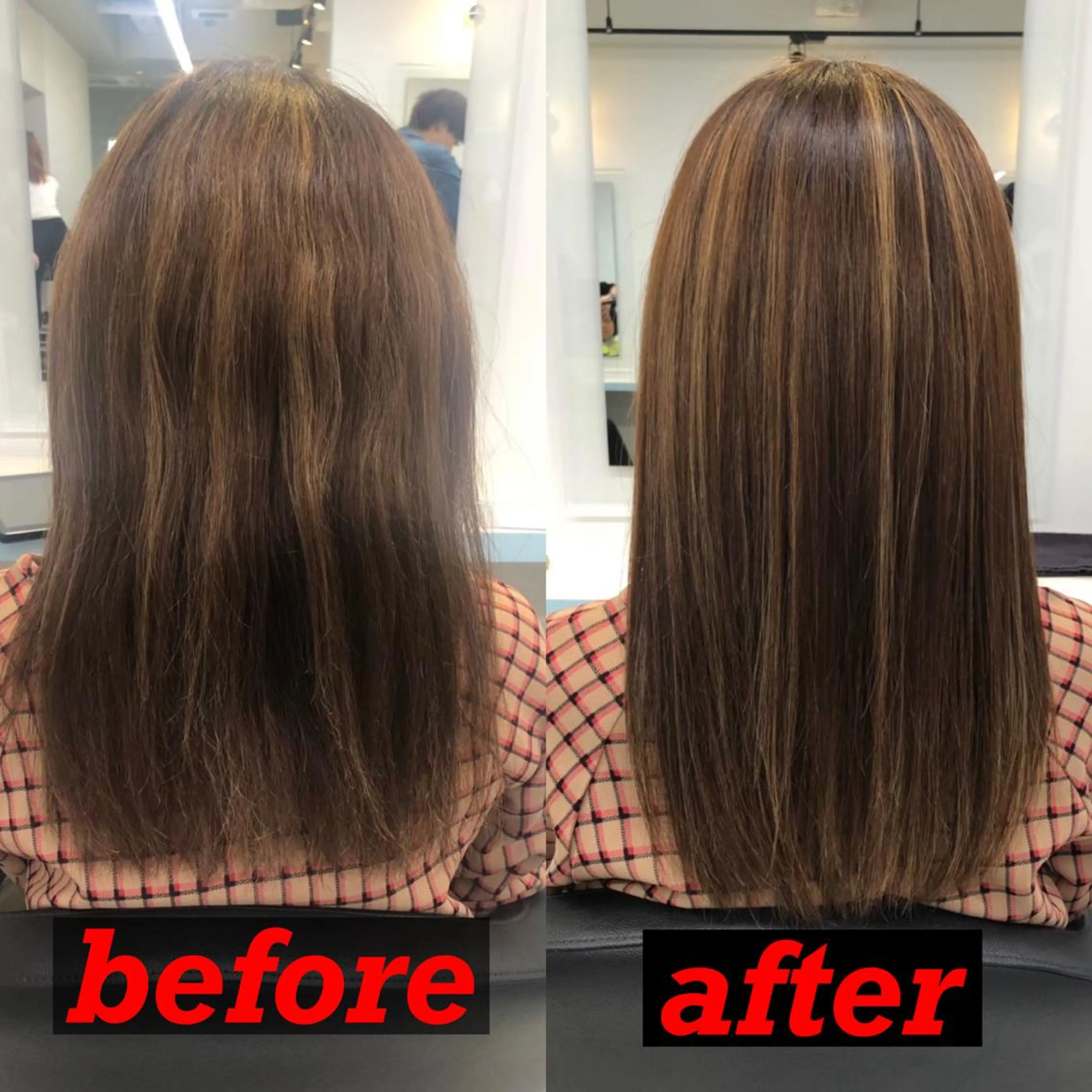 セミロング 透明感♡グレージュ ♡ミルクティー♡のヘアスタイル