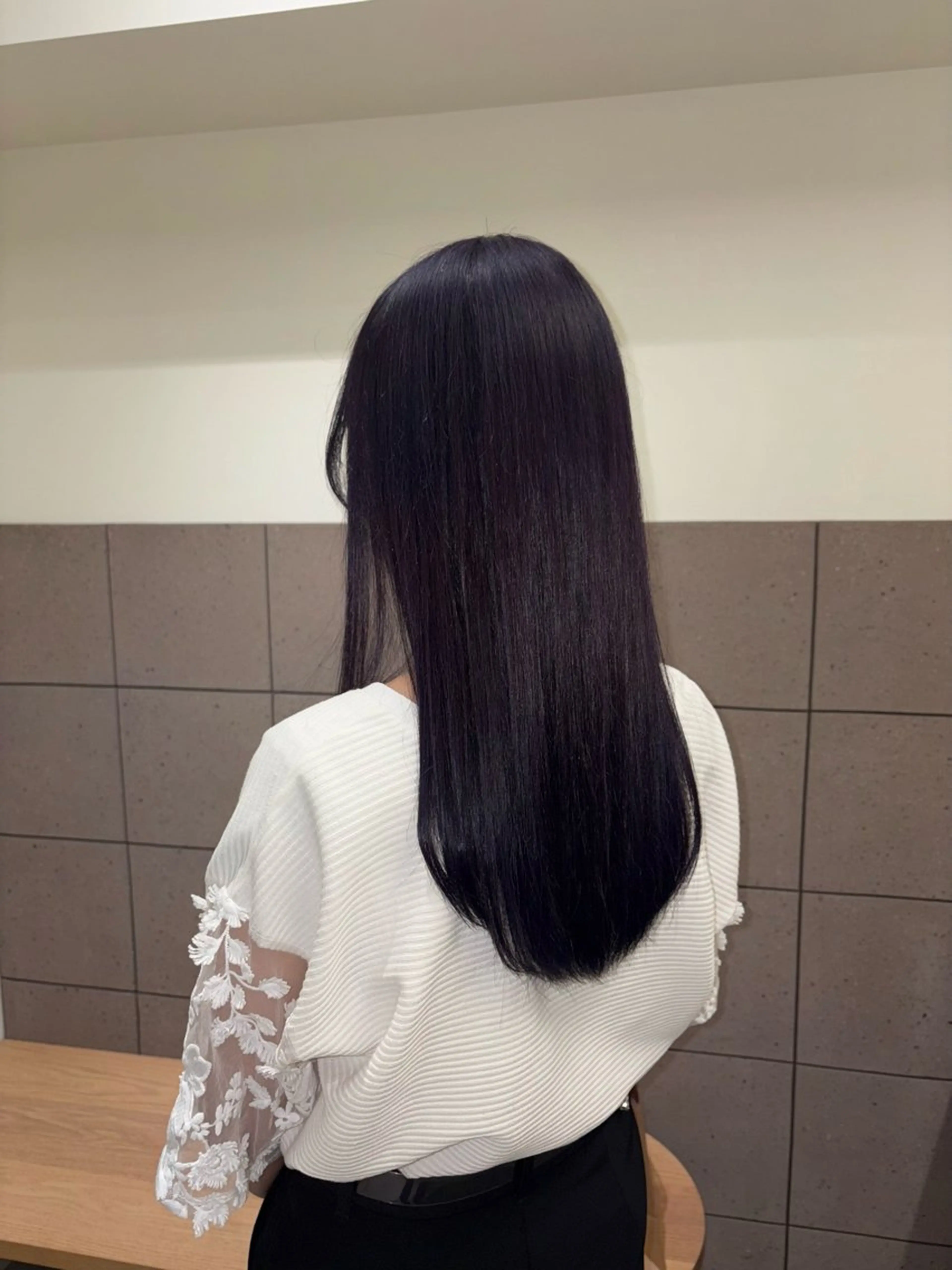ロング カラー カット ヘアカラー トリートメント ナツキ /HUI 金山のヘアスタイル