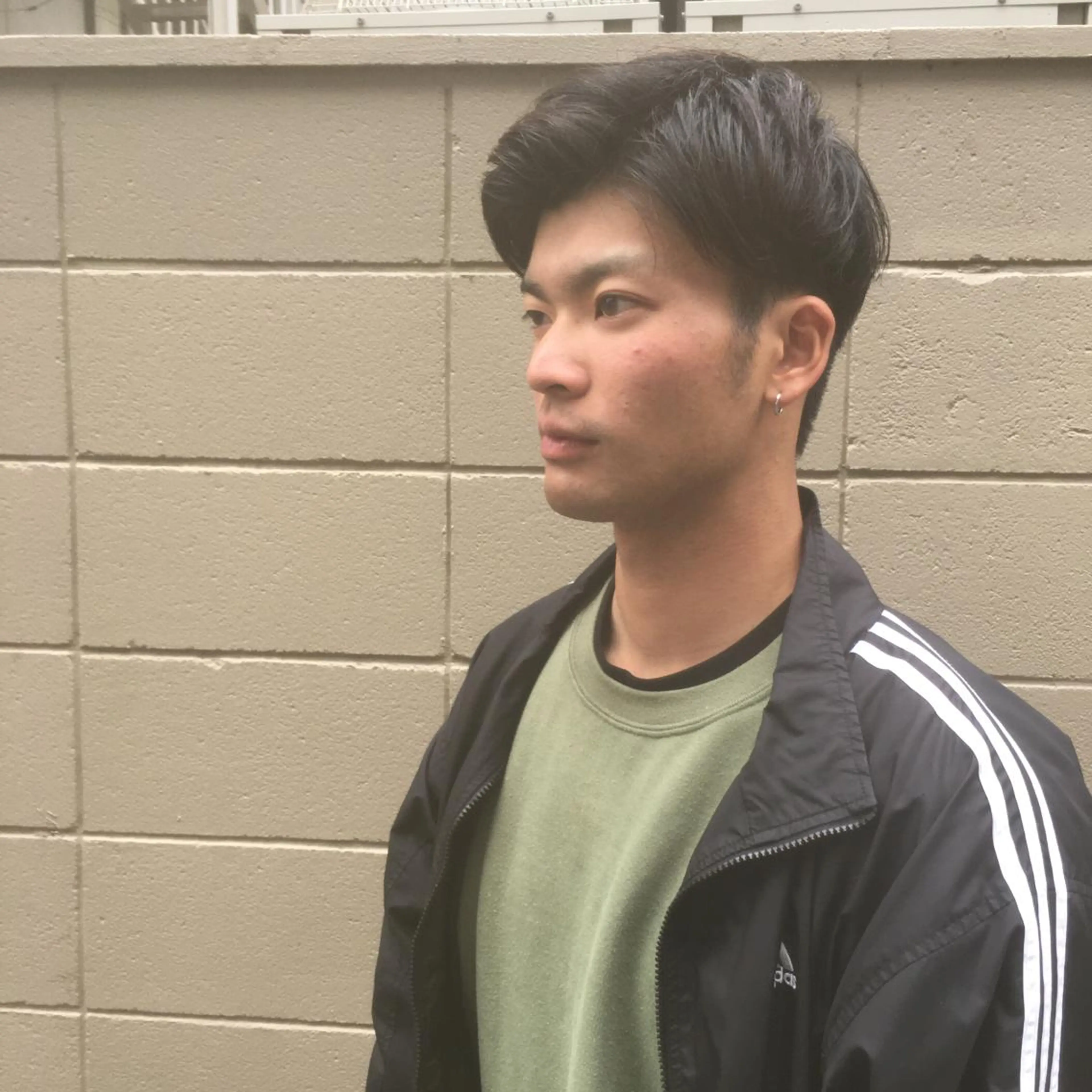 ミディアム メンズ カット しのはら まどかのヘアスタイル