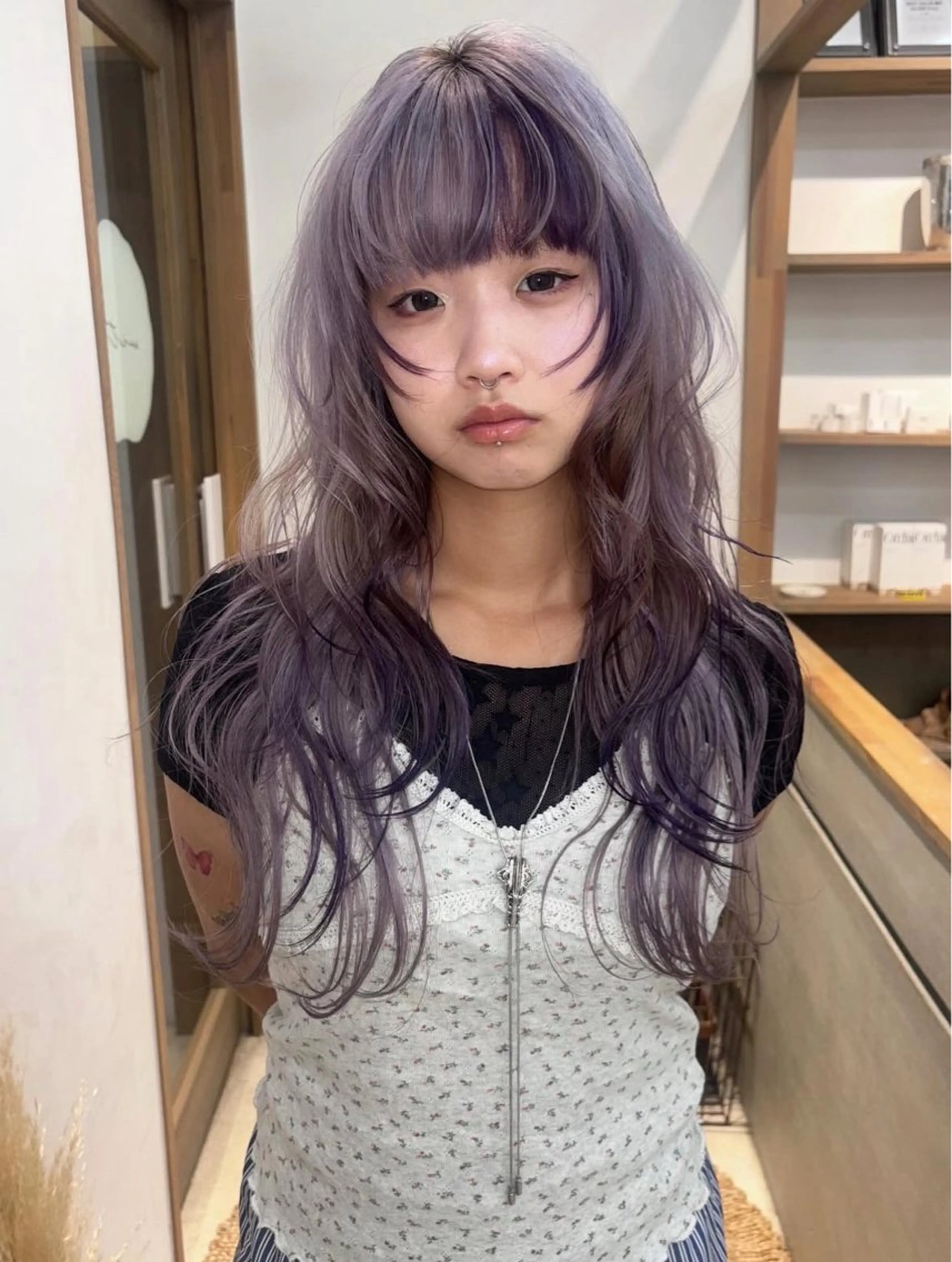 ロング ヘアカラー wit所属・yuna☘️ 名古屋のヘアスタイル
