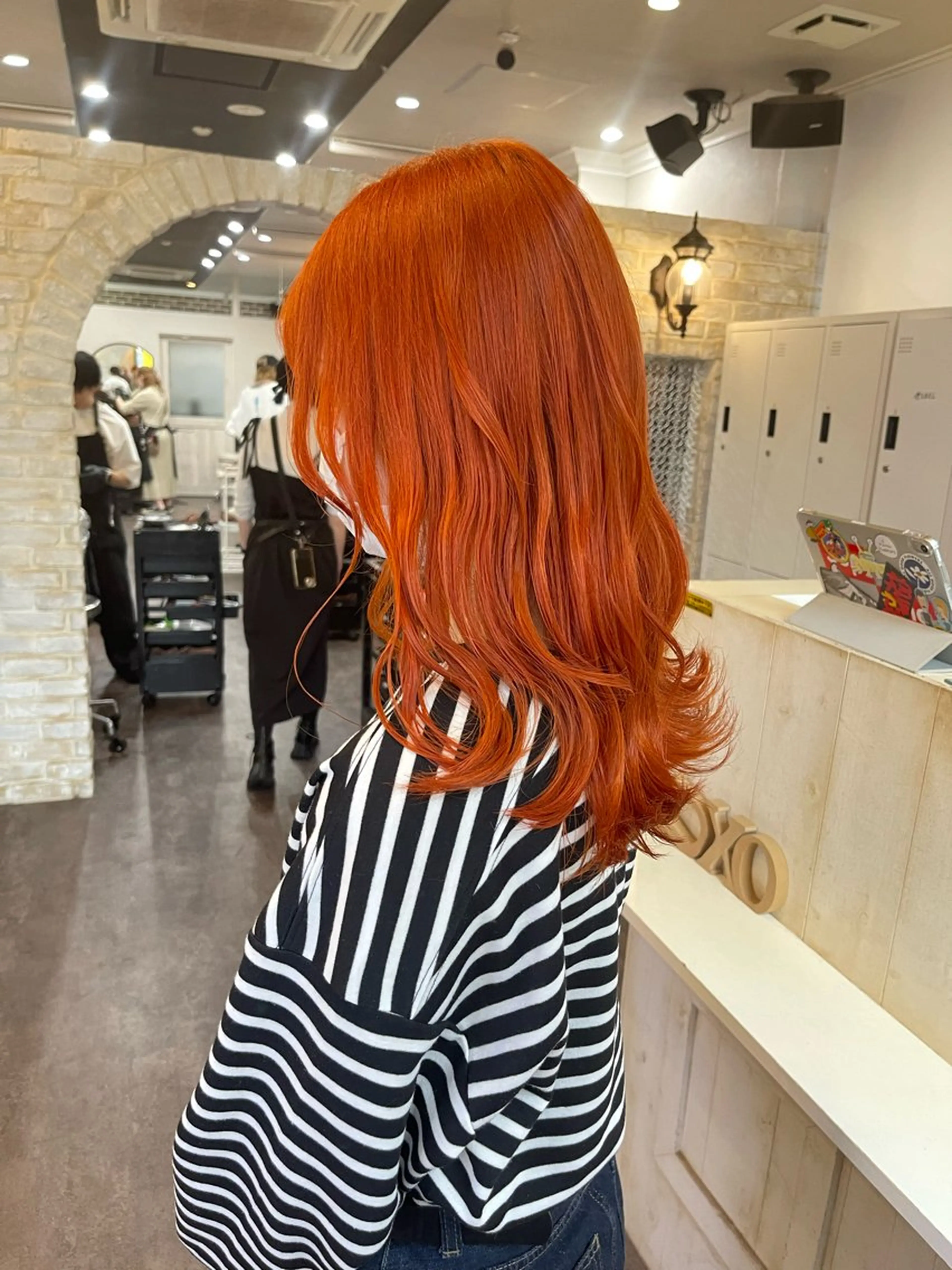 セミロング カラー🫧アレンジ 🎀REIMIのヘアスタイル