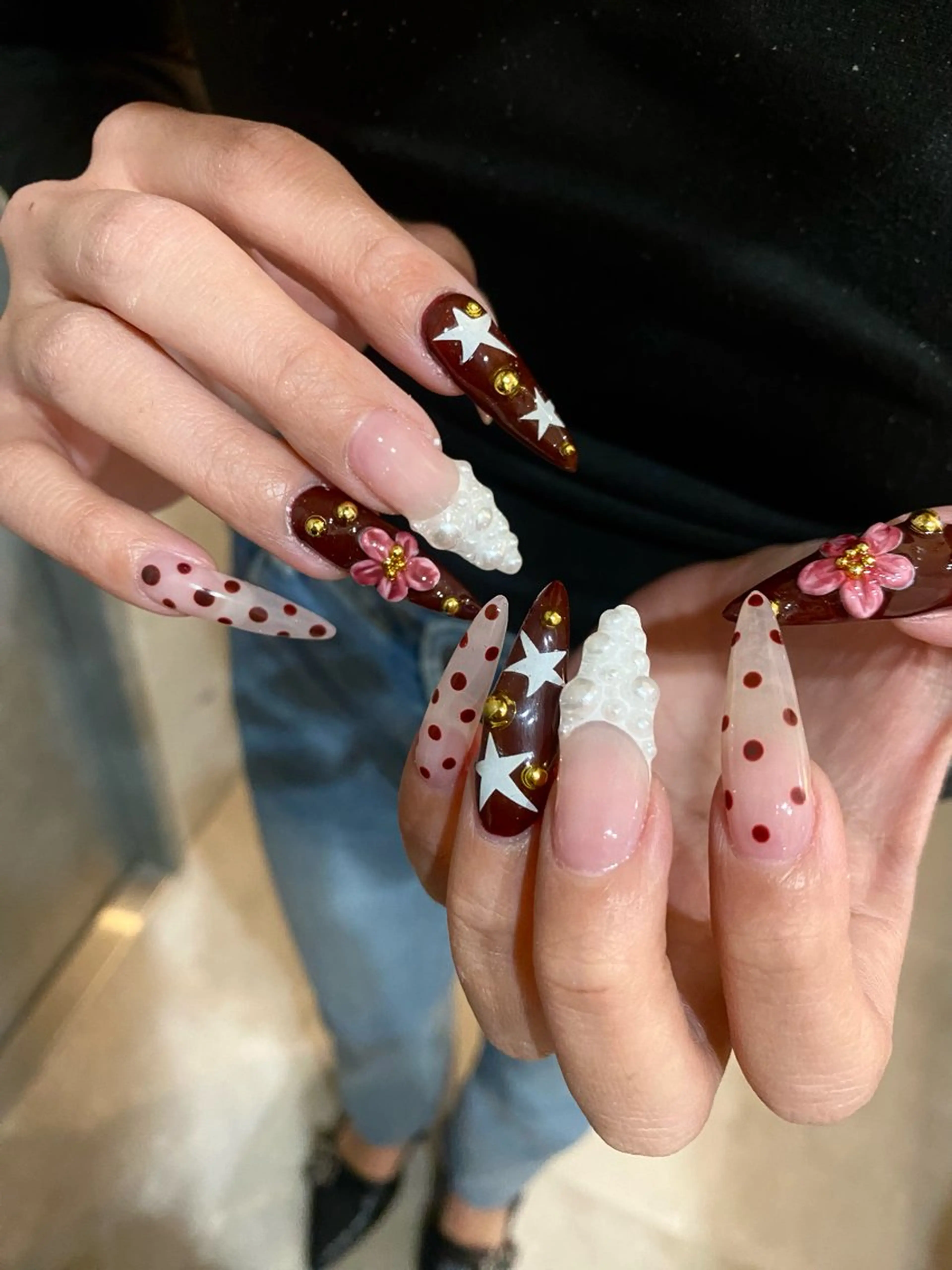 ネイル ハンドネイル 🎀FLORANZ 🎀MIKAのネイルデザイン