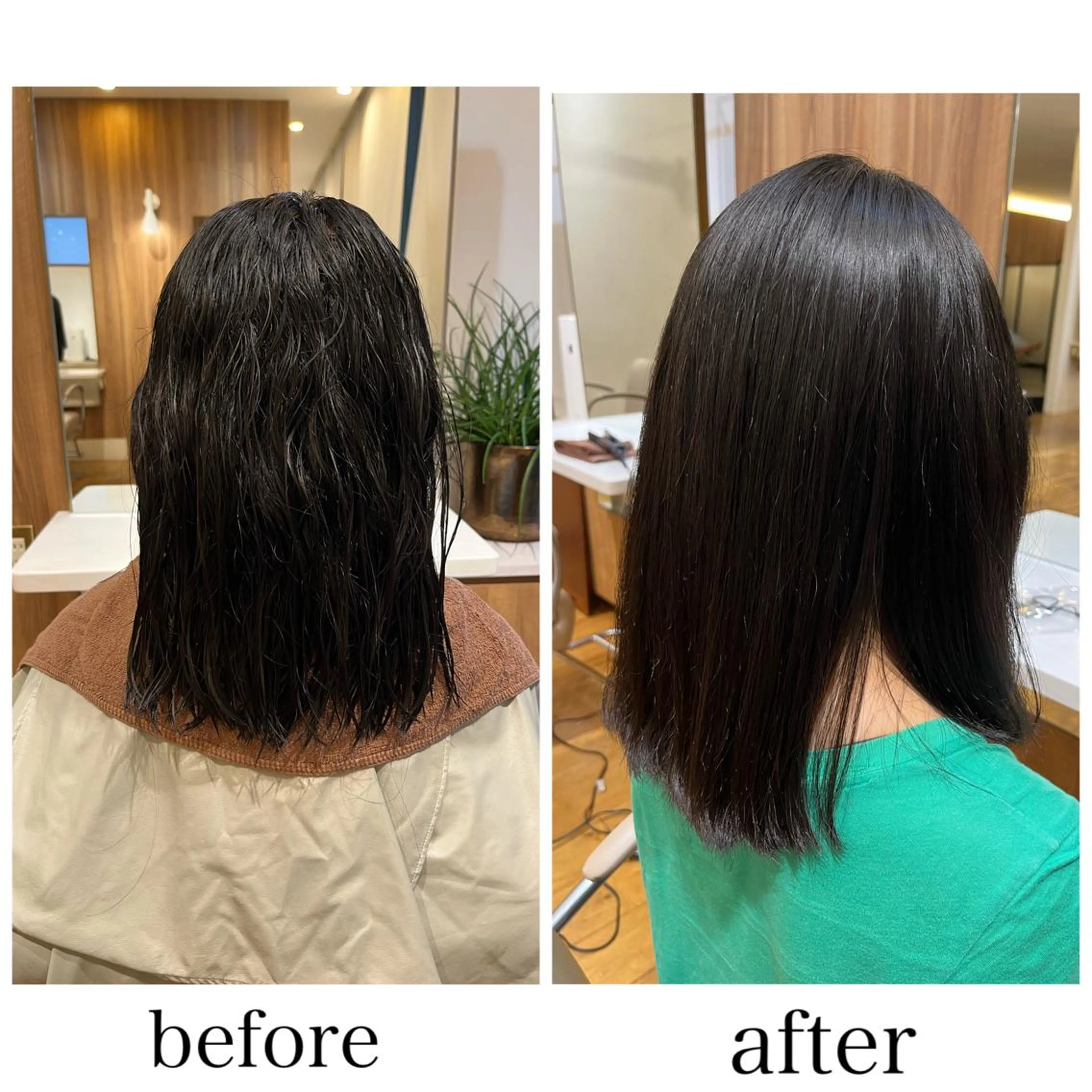 セミロング パーマ ヘアカラー 門崎未依/レイヤー/ メンズカット🪿のヘアスタイル