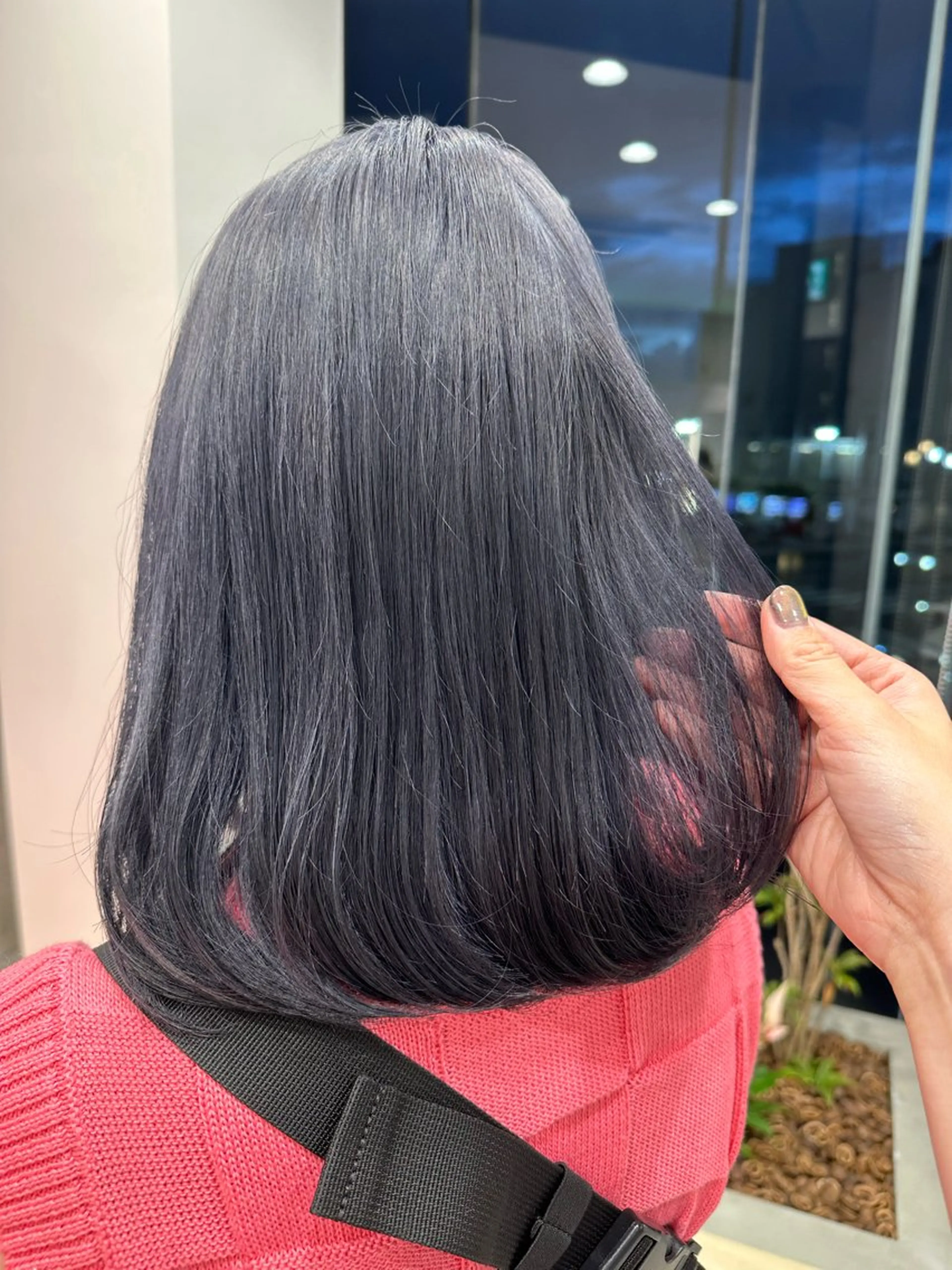 ミディアム カラー 中山 まどかのヘアスタイル