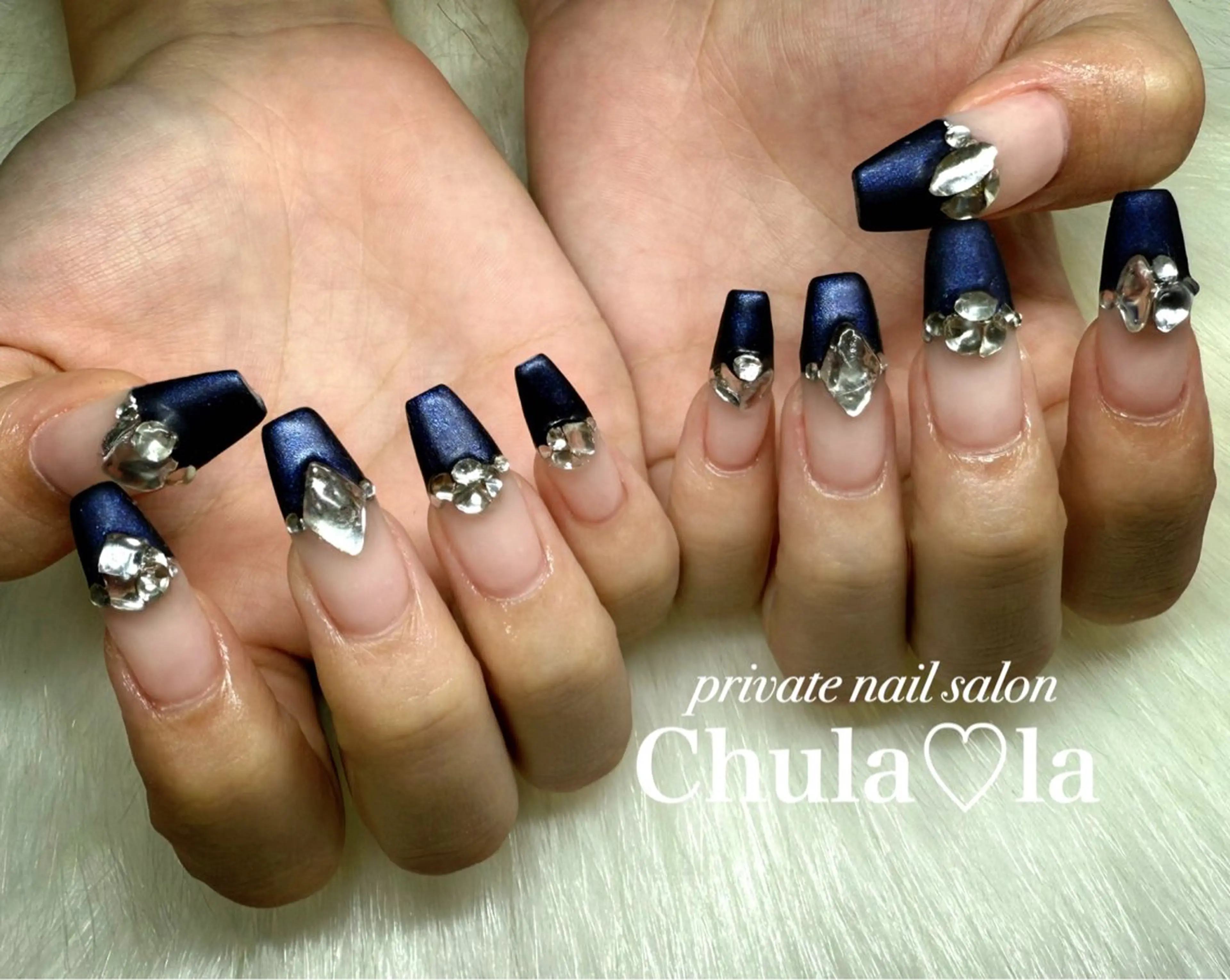 ネイル マットネイル ハンドネイル Chula♡la 豊見城市高安のネイルデザイン