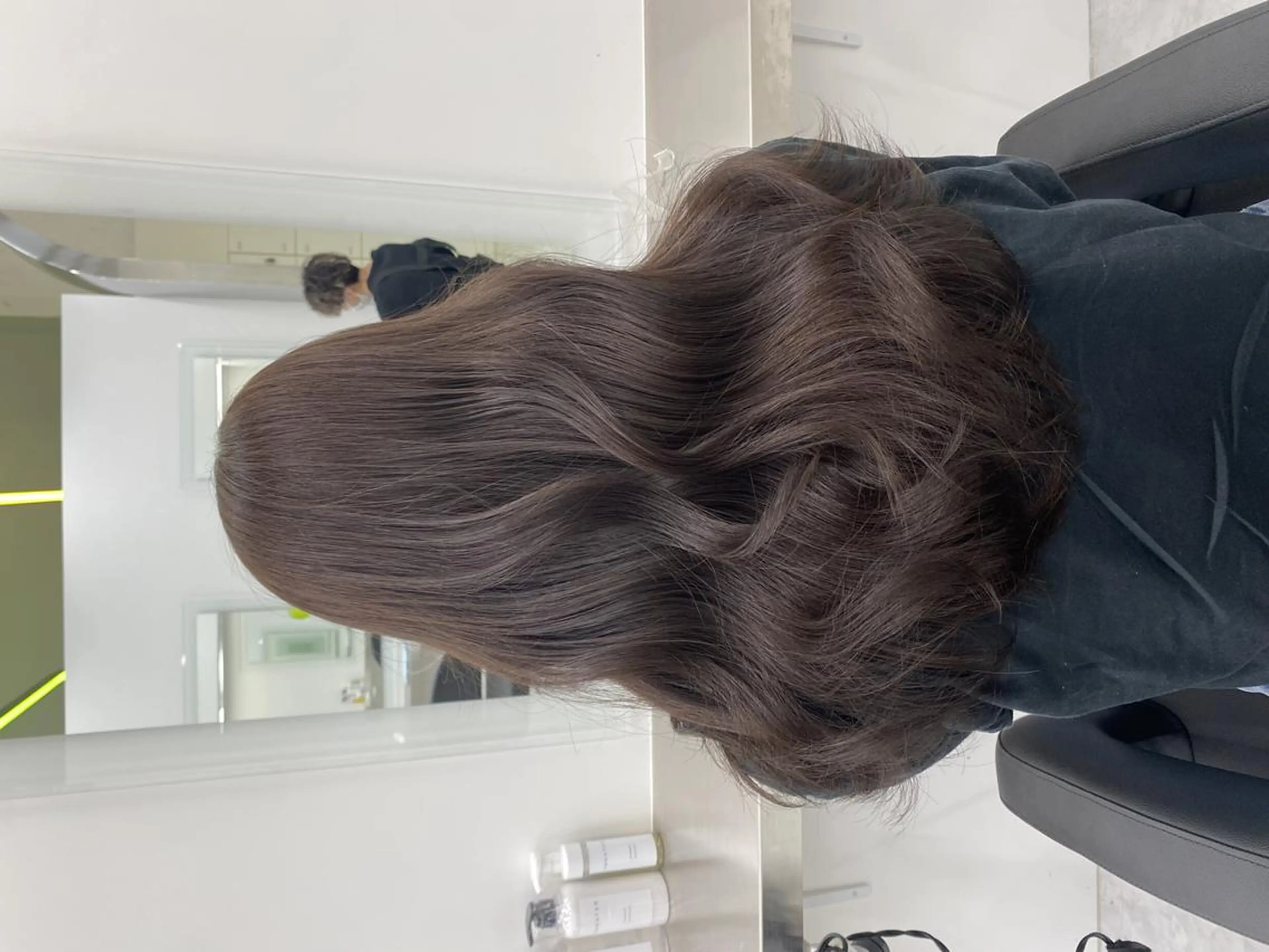カラー トレンド韓国美髪🪽 秋色🪽BABYのヘアスタイル