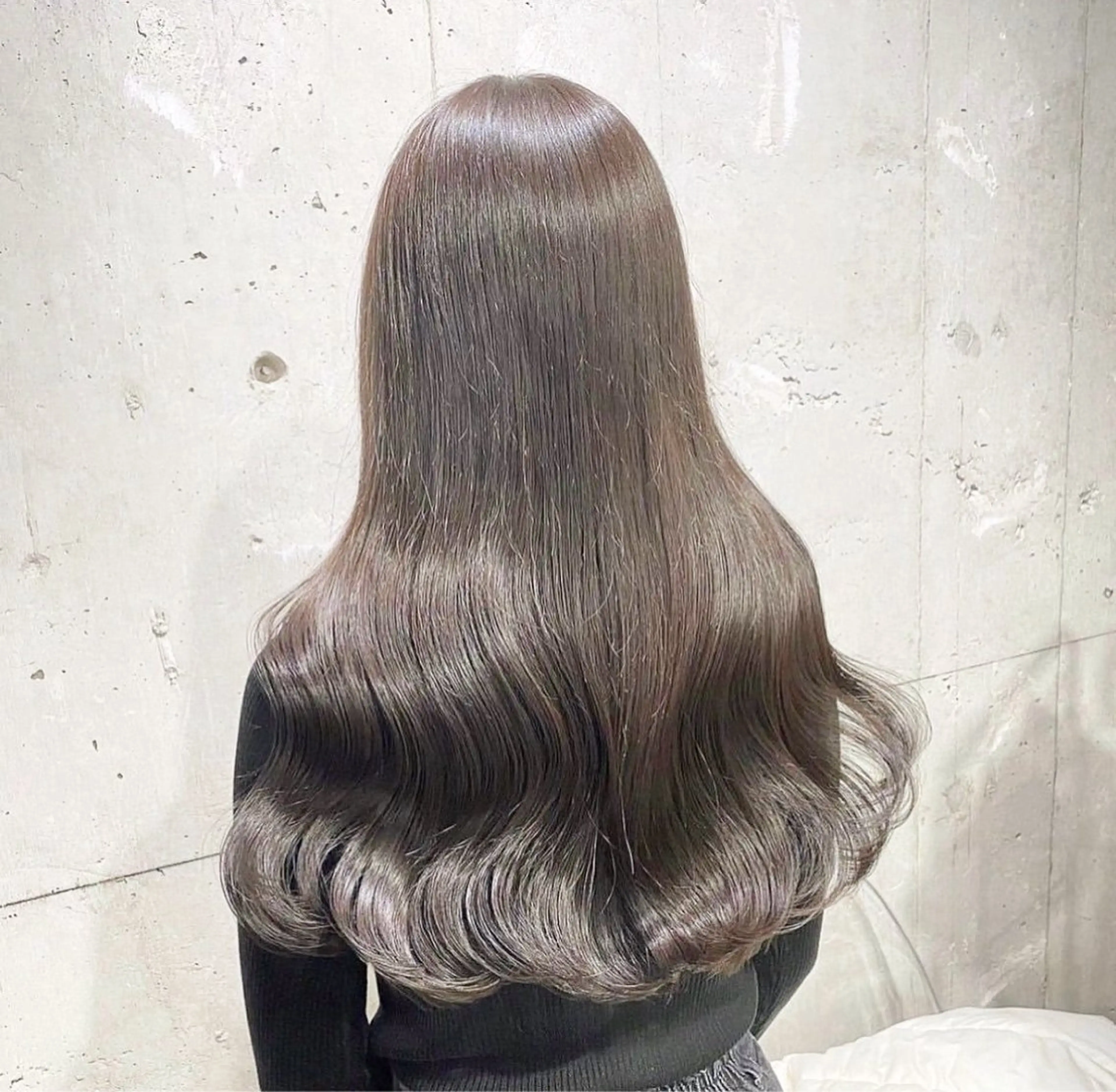 カラー カット 🤍韓国ヘア🤍透明 感ベージュ/まりんのヘアスタイル