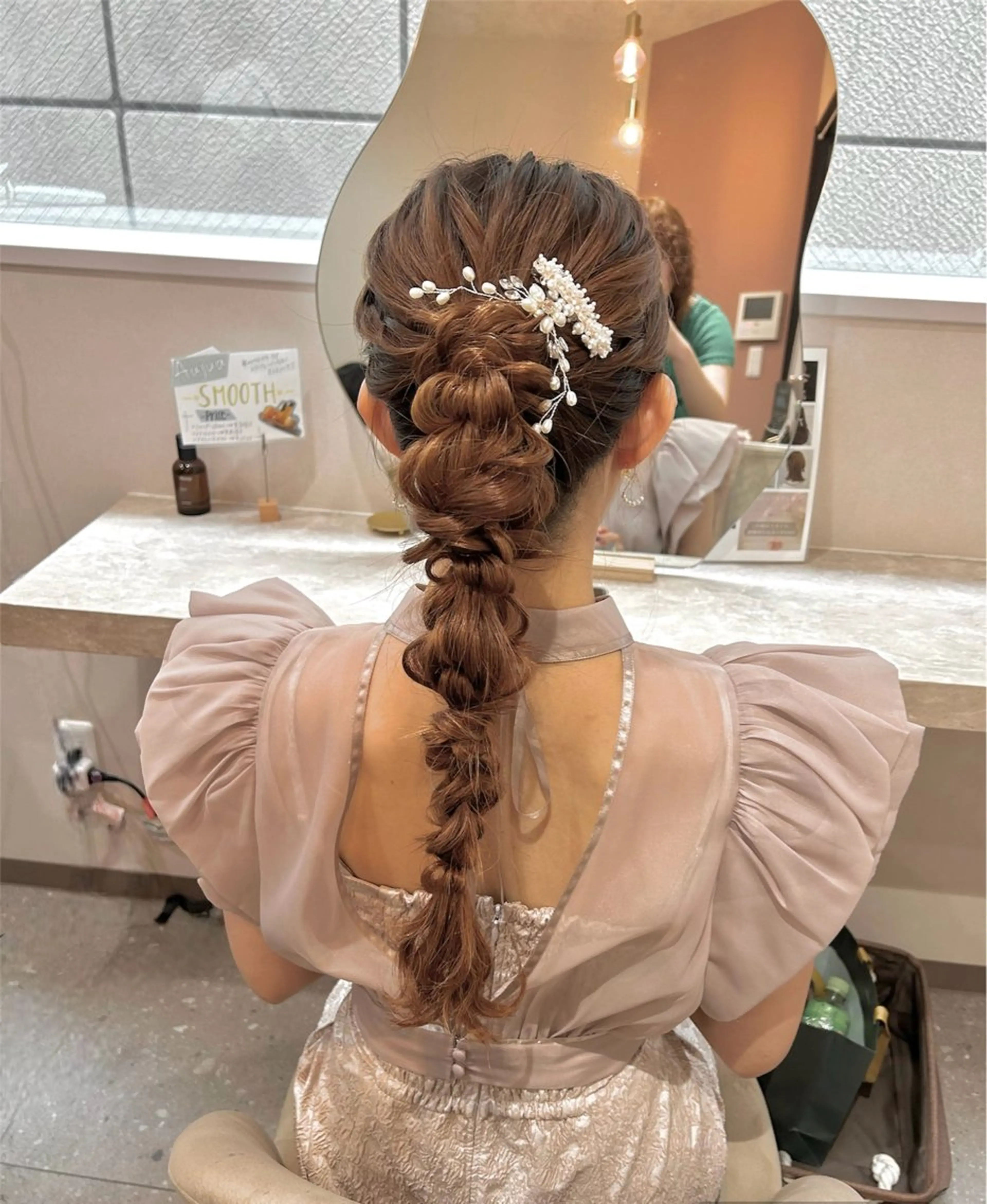 ロング ヘアセット Mila Hazukiのヘアスタイル