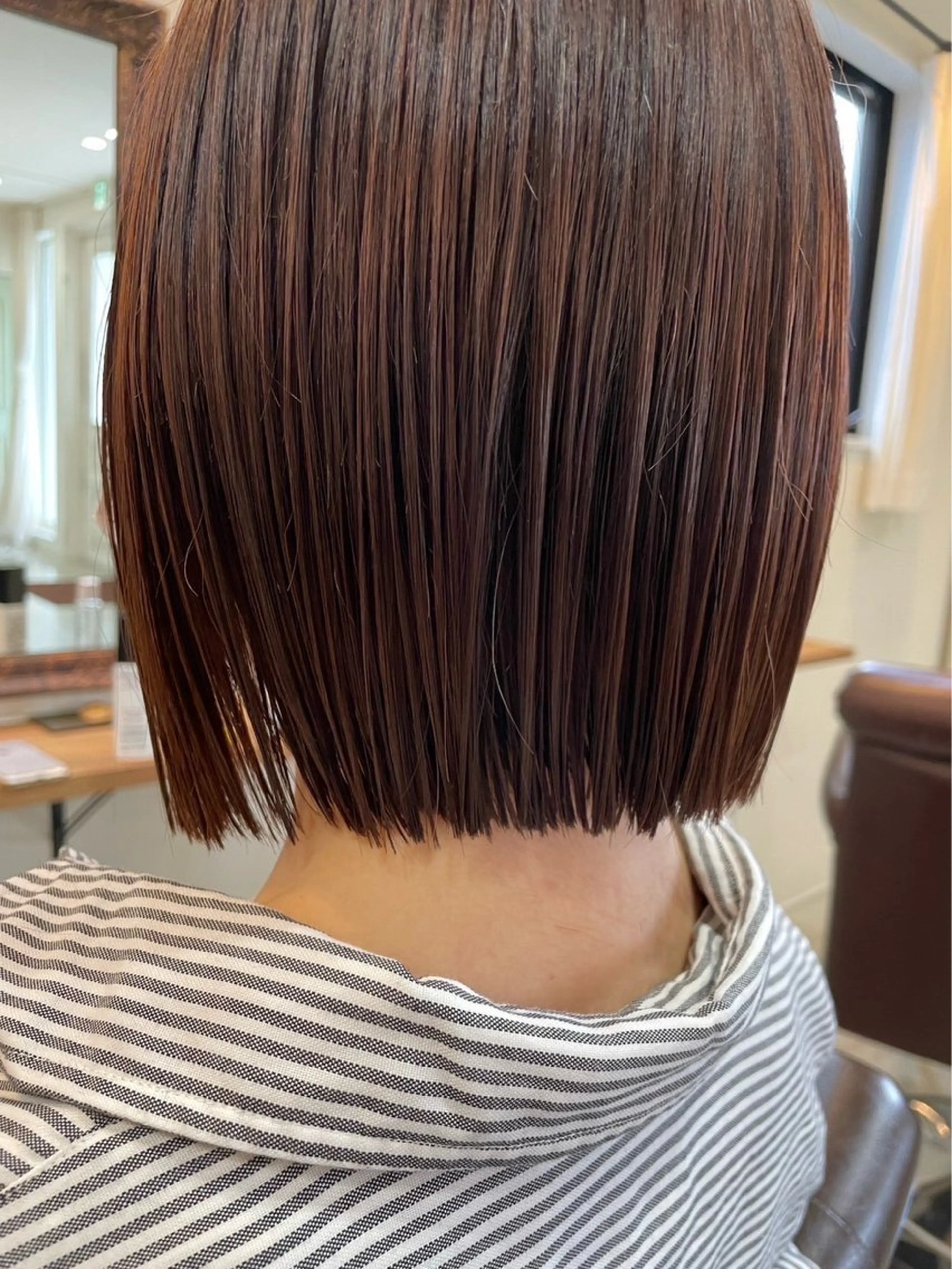 ミディアム カラー ヘアカラー Runa/ モデル募集中のヘアスタイル