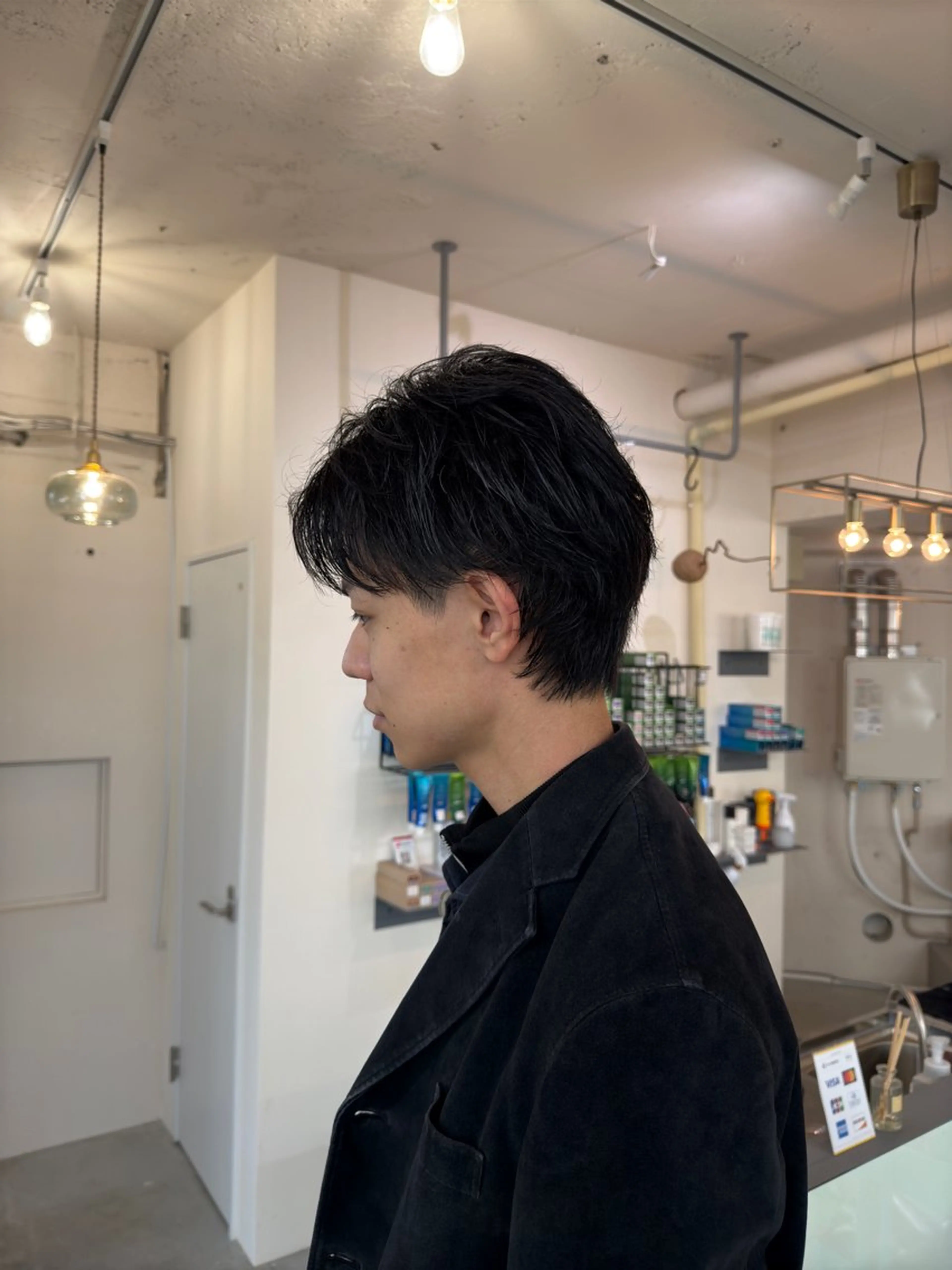 ショート メンズ メンズウルフカット ショートヘア ウルフカット pino.【ピノ】所属・pino代表ナガタ ユースケ/荻窪美容室のヘアスタイル