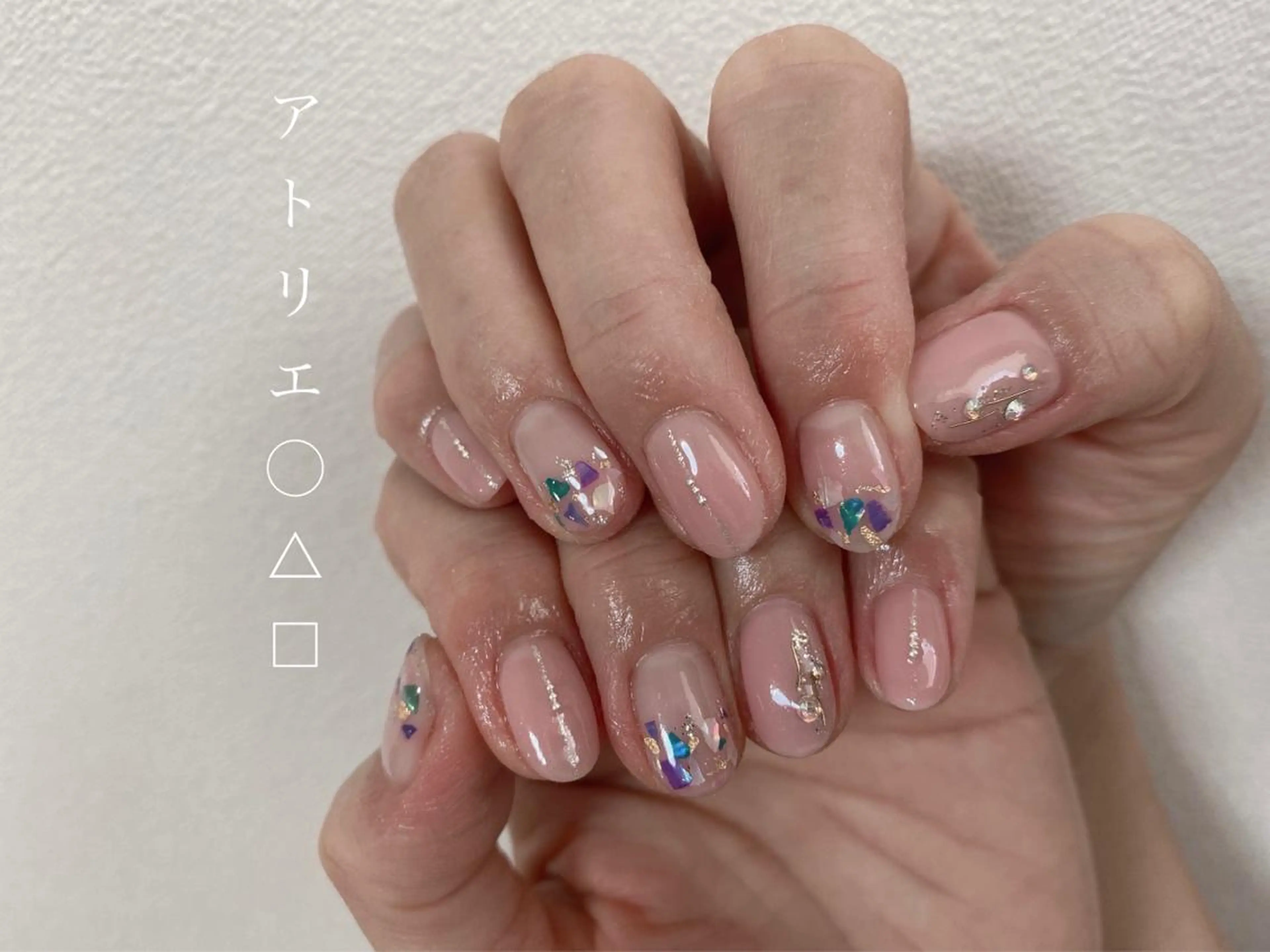 ネイル ハンドネイル アトリエ ○△□のネイルデザイン